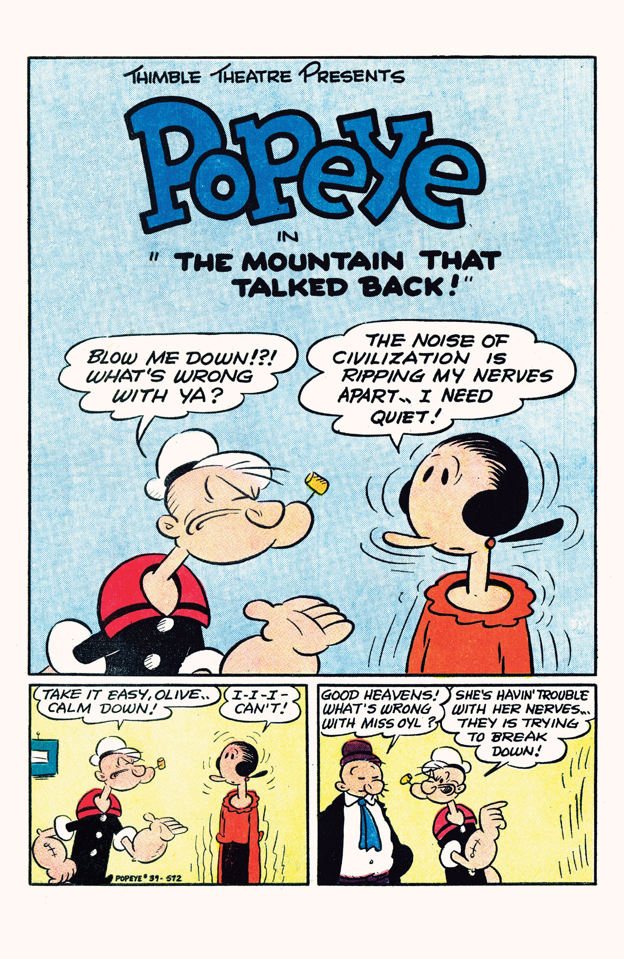 Read online Classic Popeye comic -  Issue #39 - 3