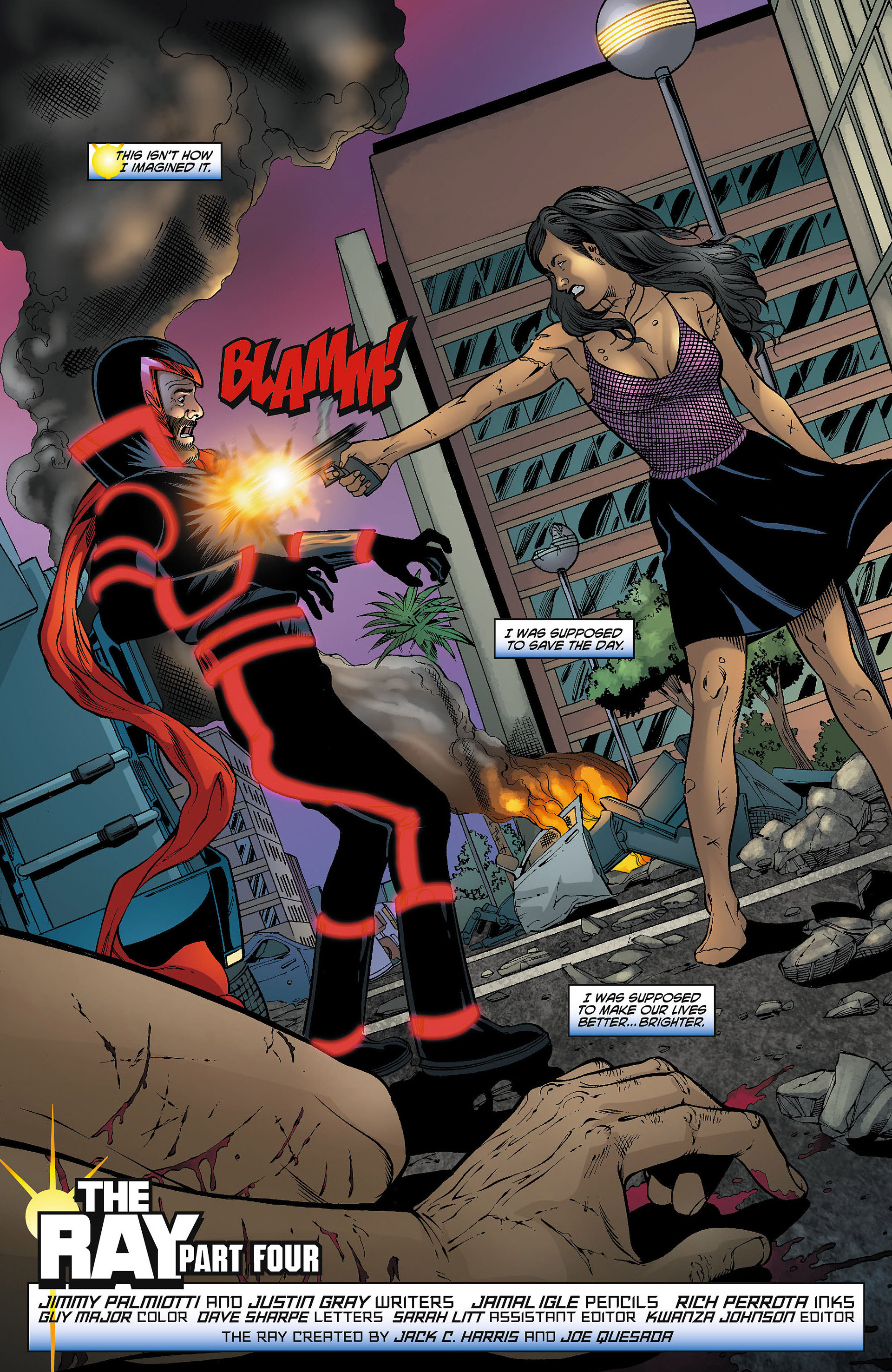 Read online The Ray (2012) comic -  Issue #4 - 2