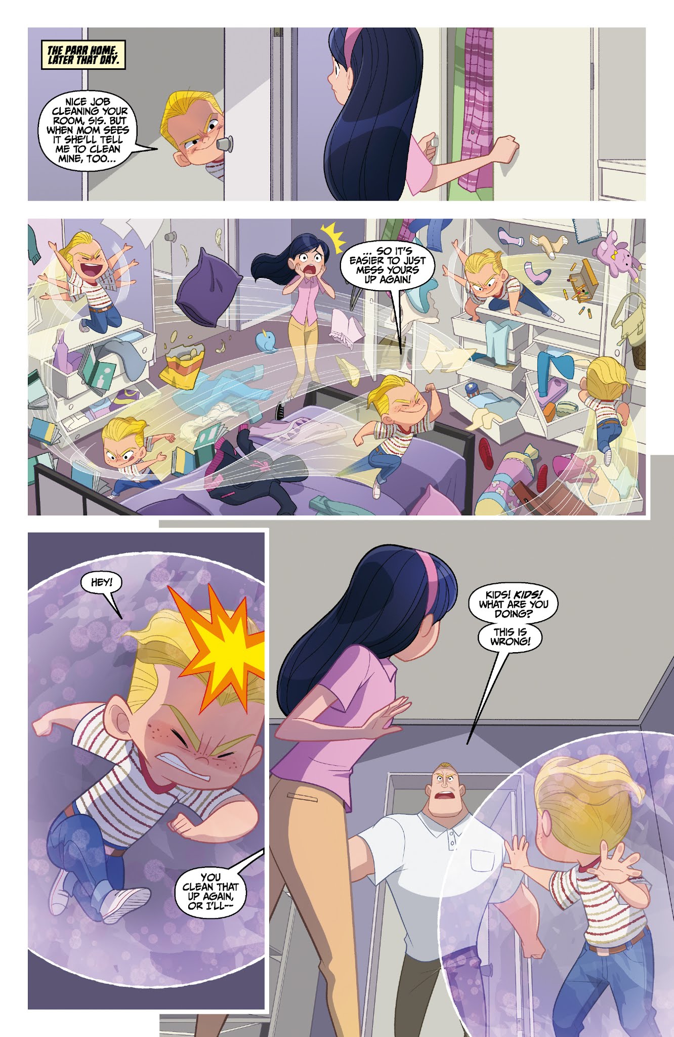 Read online Disney / Pixar The Incredibles 2: Crisis In Mid-Life! & Other Stories comic -  Issue #1 - 12