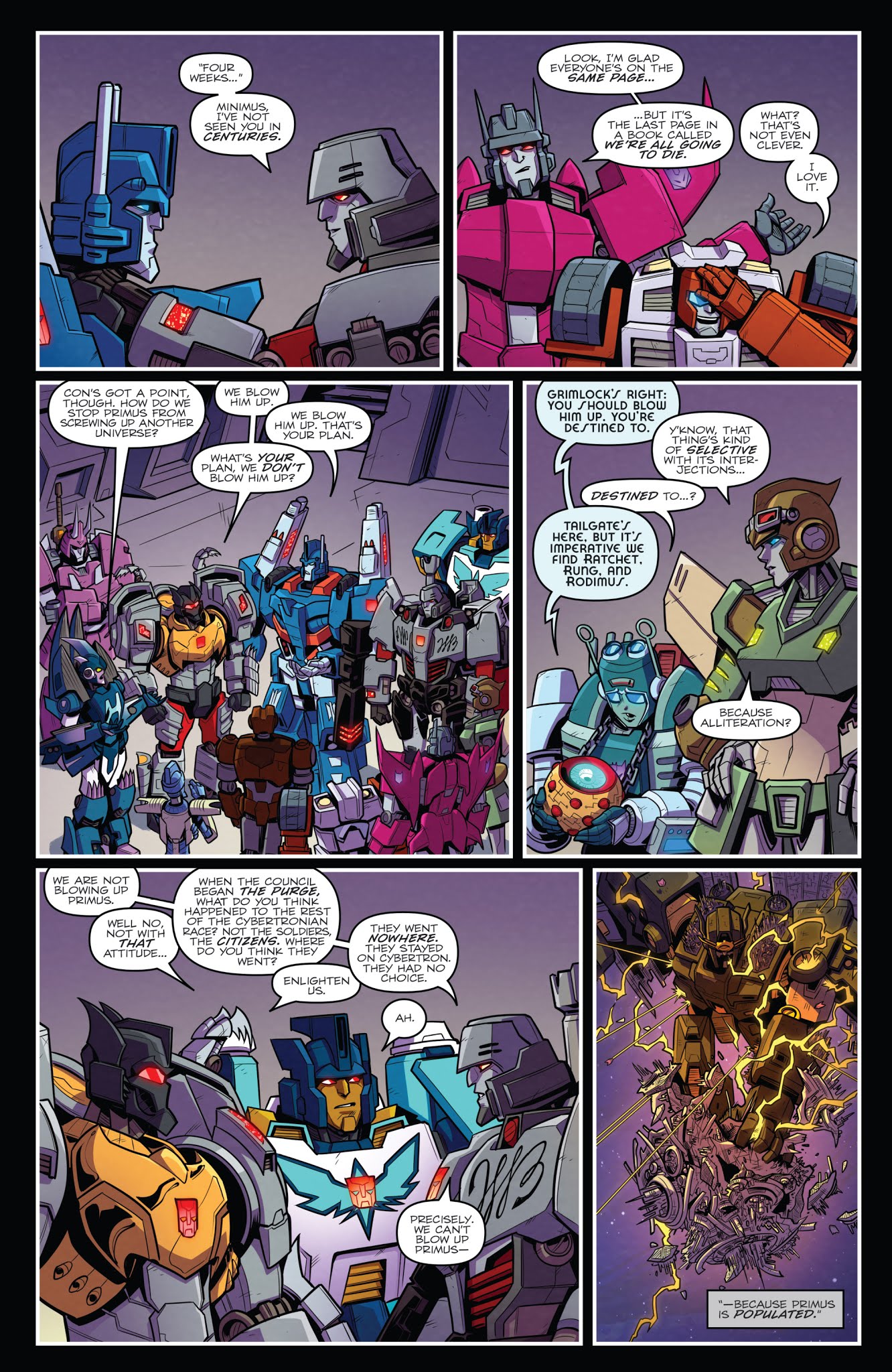 Read online Transformers: Lost Light comic -  Issue #22 - 18