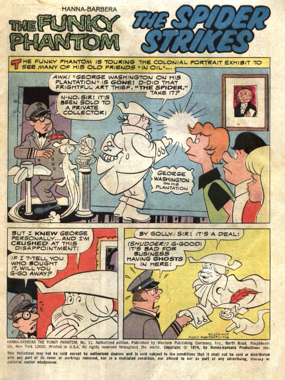 Read online The Funky Phantom comic -  Issue #11 - 3