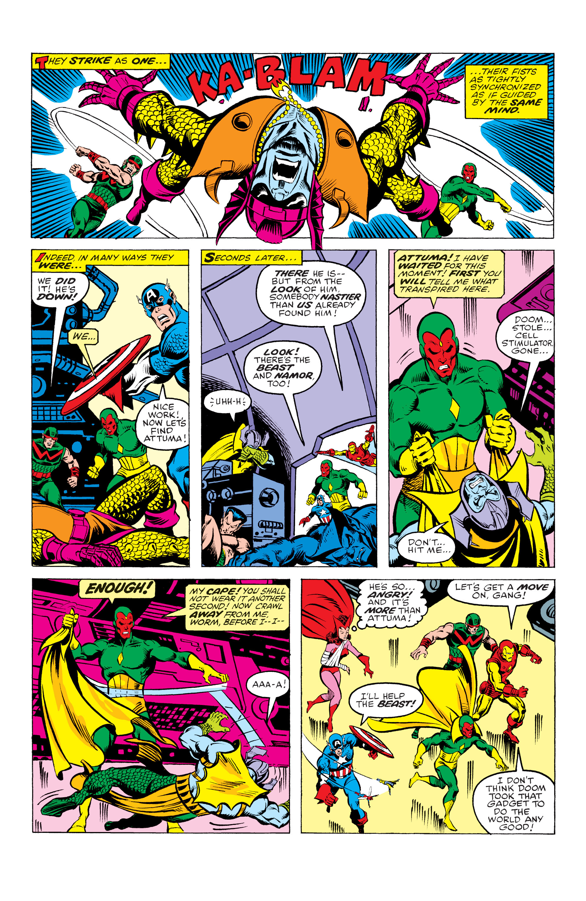 Read online Marvel Masterworks: The Avengers comic -  Issue # TPB 16 (Part 2) - 84