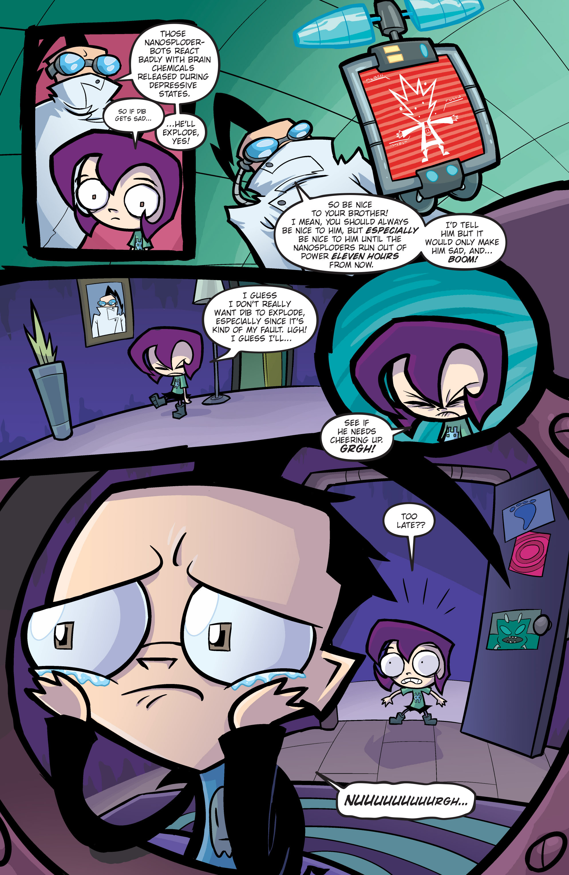 Read online Invader Zim comic -  Issue # _TPB 3 - 92