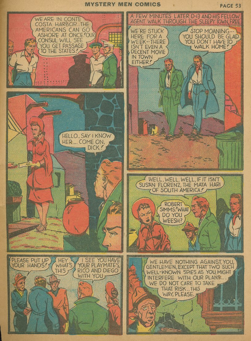 Read online Mystery Men Comics comic -  Issue #12 - 55