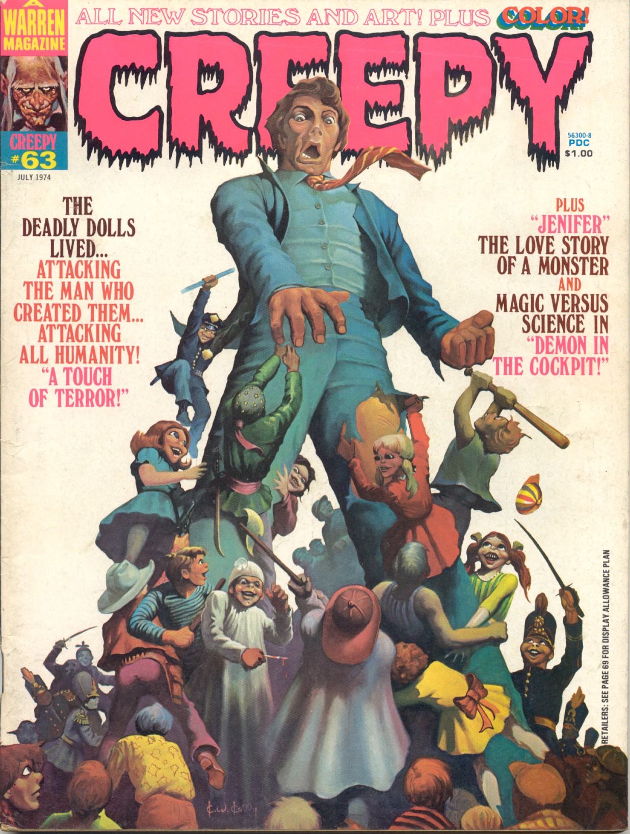 Read online Creepy (1964) comic -  Issue #63 - 1