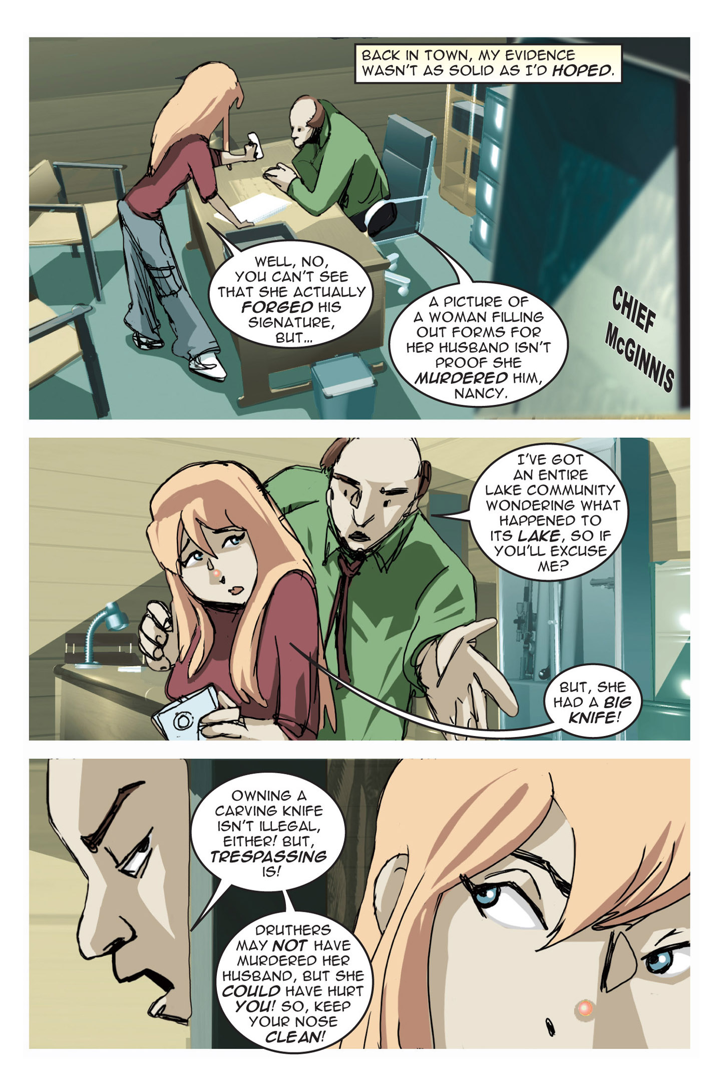 Read online Nancy Drew comic -  Issue #5 - 35