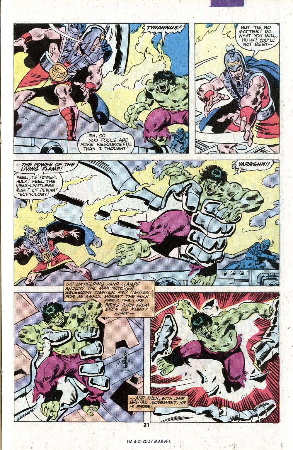 Read online The Incredible Hulk (1968) comic -  Issue #242 - 23