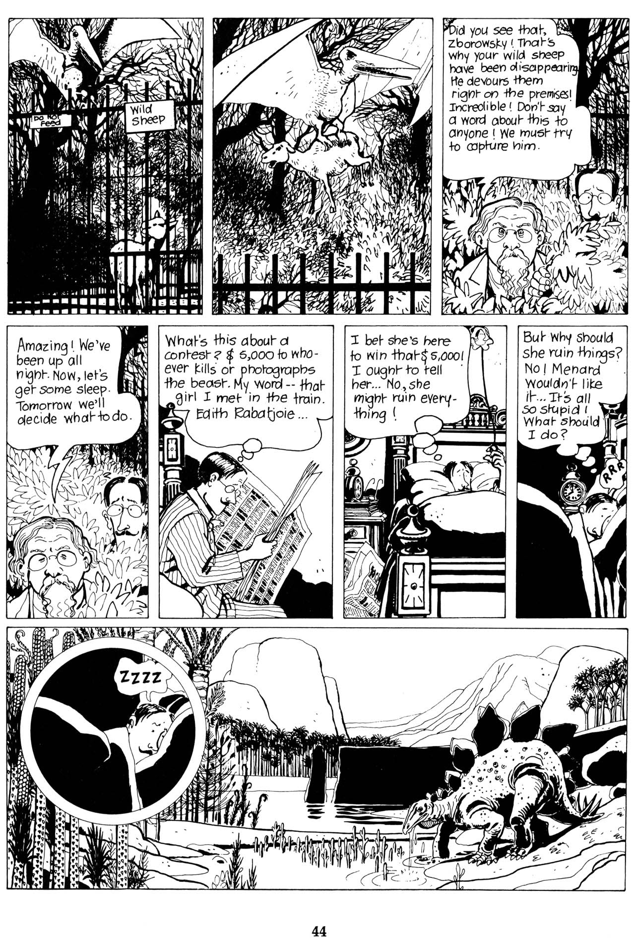 Read online The Extraordinary Adventures of Adele Blanc-Sec comic -  Issue #1 - 22