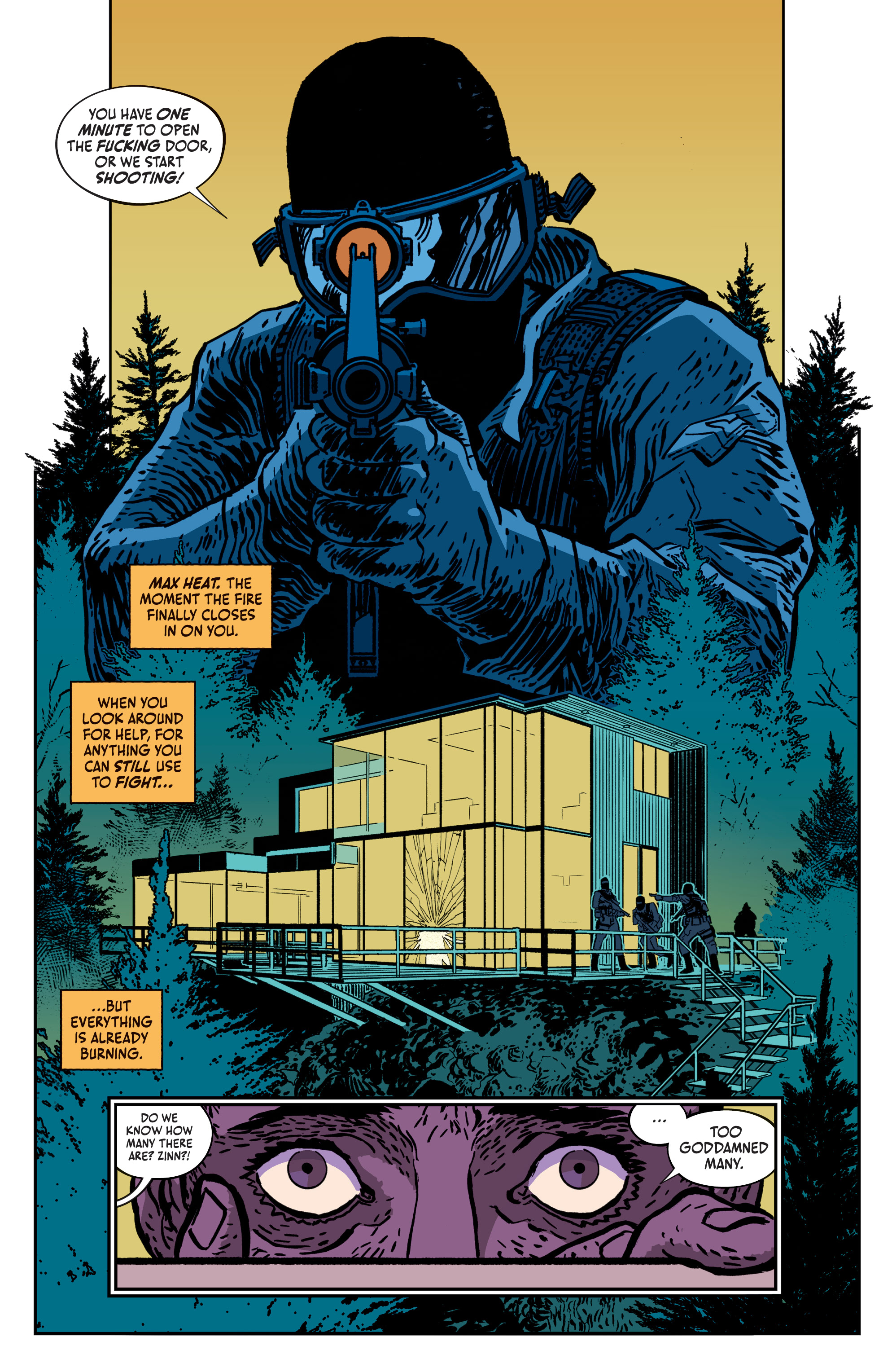Read online Dark Spaces: Wildfire comic -  Issue #4 - 3