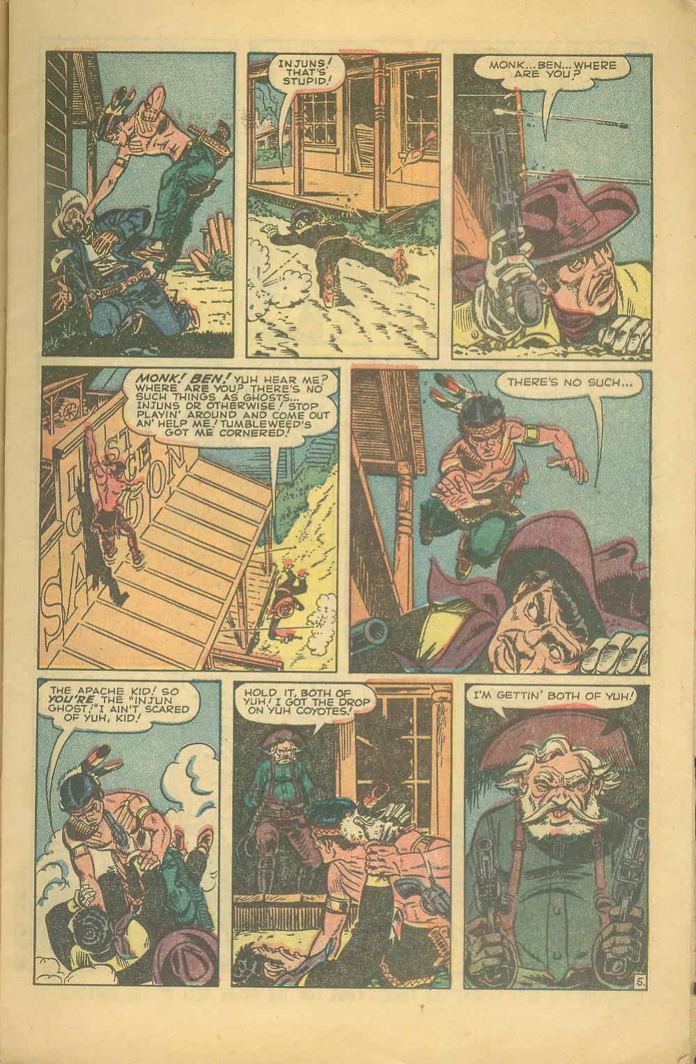 Read online Apache Kid comic -  Issue #14 - 7