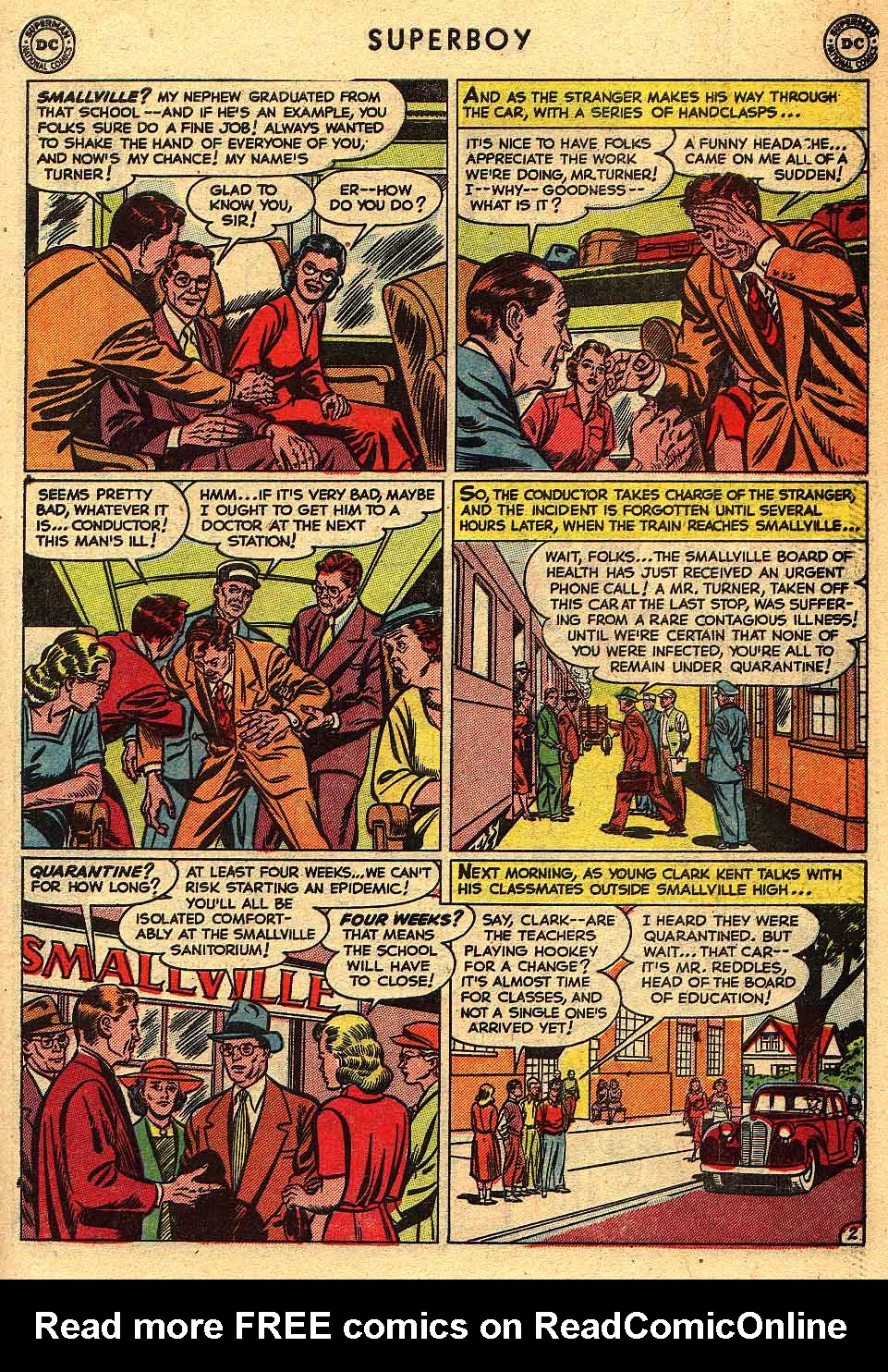 Read online Superboy (1949) comic -  Issue #19 - 27