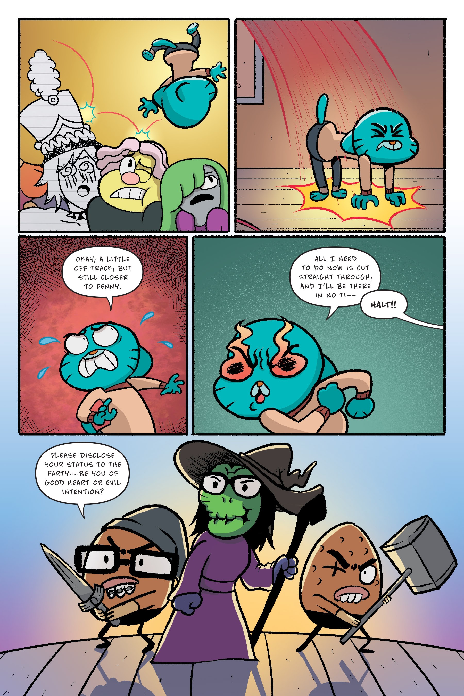 Read online The Amazing World of Gumball: The Storm comic -  Issue # TPB - 112