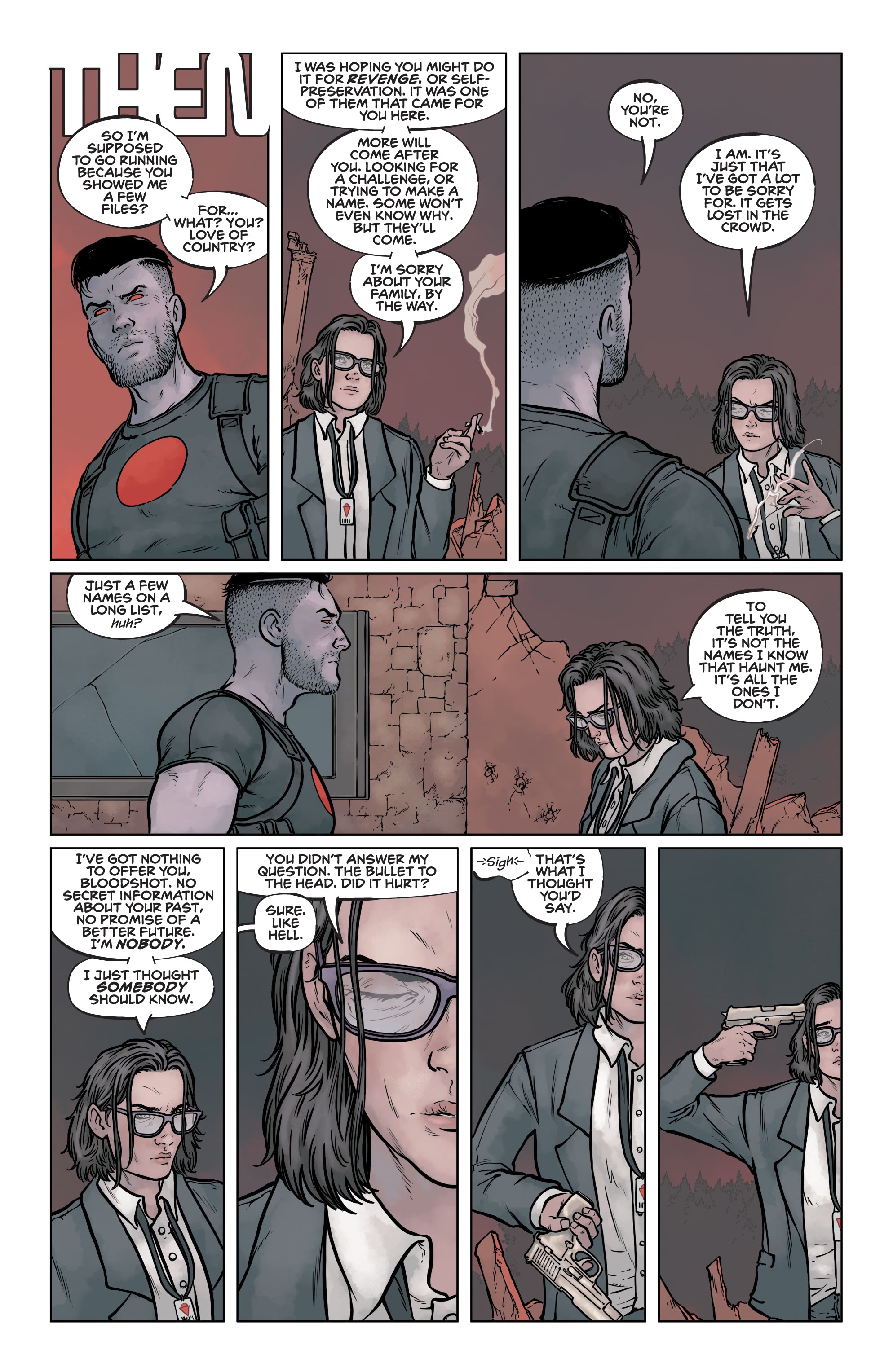 Read online Bloodshot Unleashed comic -  Issue #1 - 17