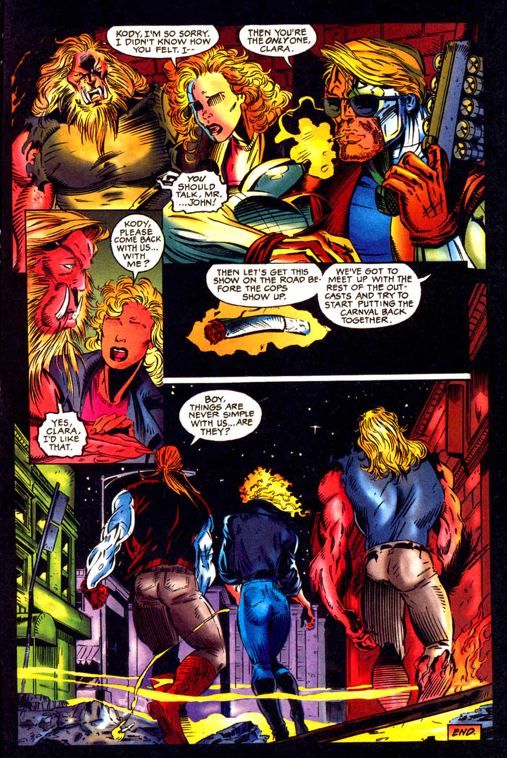 Read online Ghost Rider/Blaze: Spirits of Vengeance comic -  Issue #21 - 24