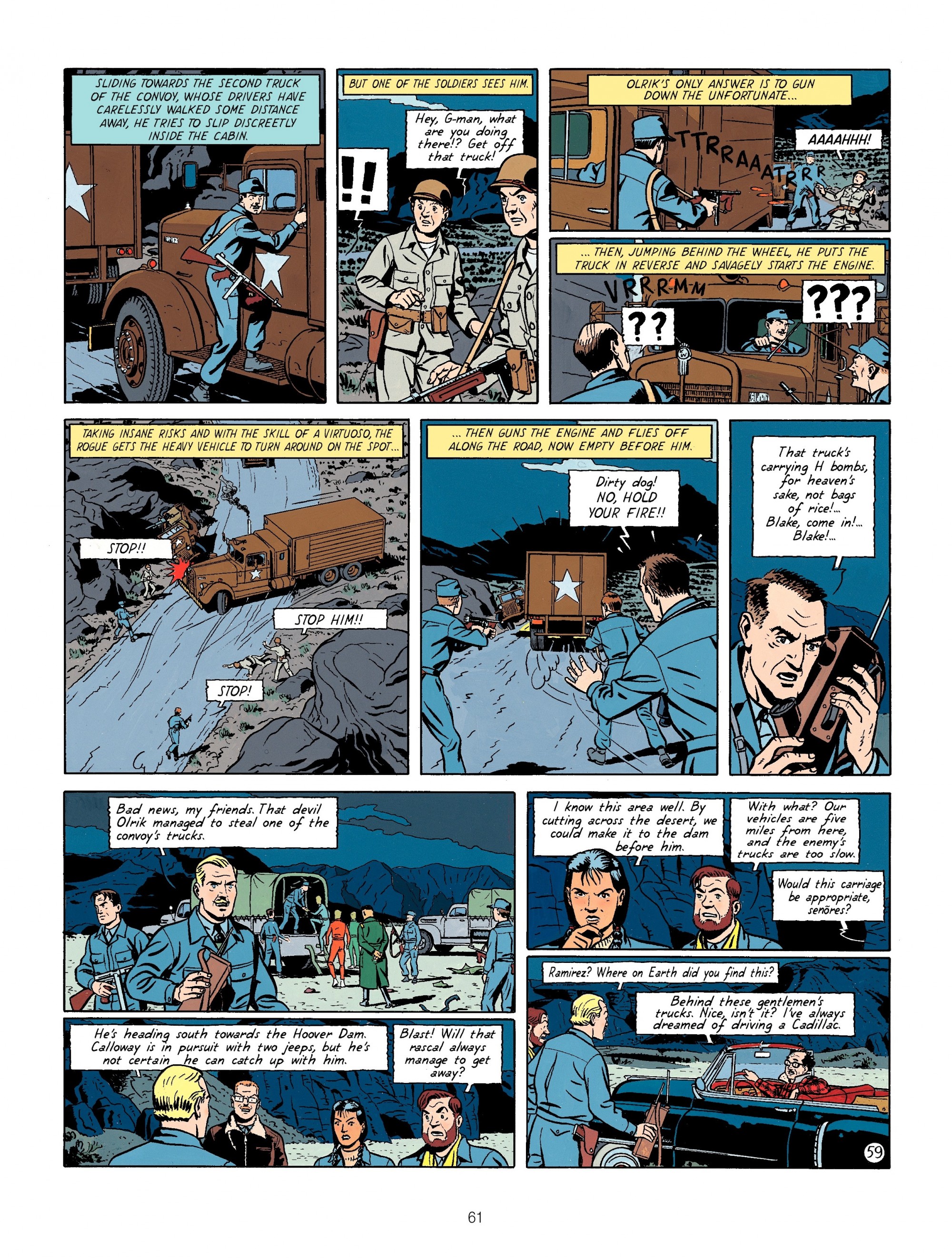 Read online Blake & Mortimer comic -  Issue #5 - 61