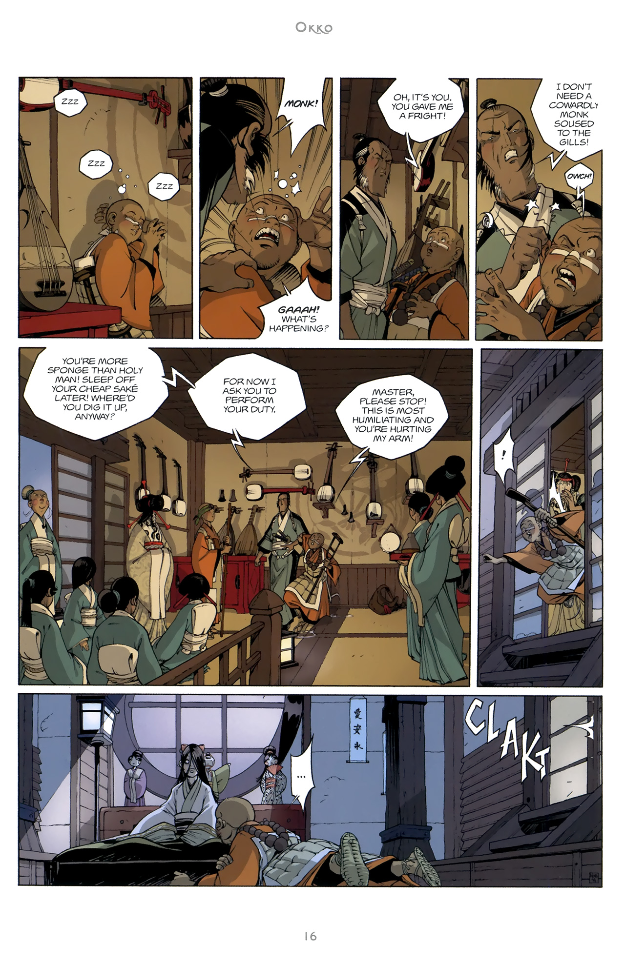 Read online Okko: The Cycle of Air comic -  Issue #1 - 16