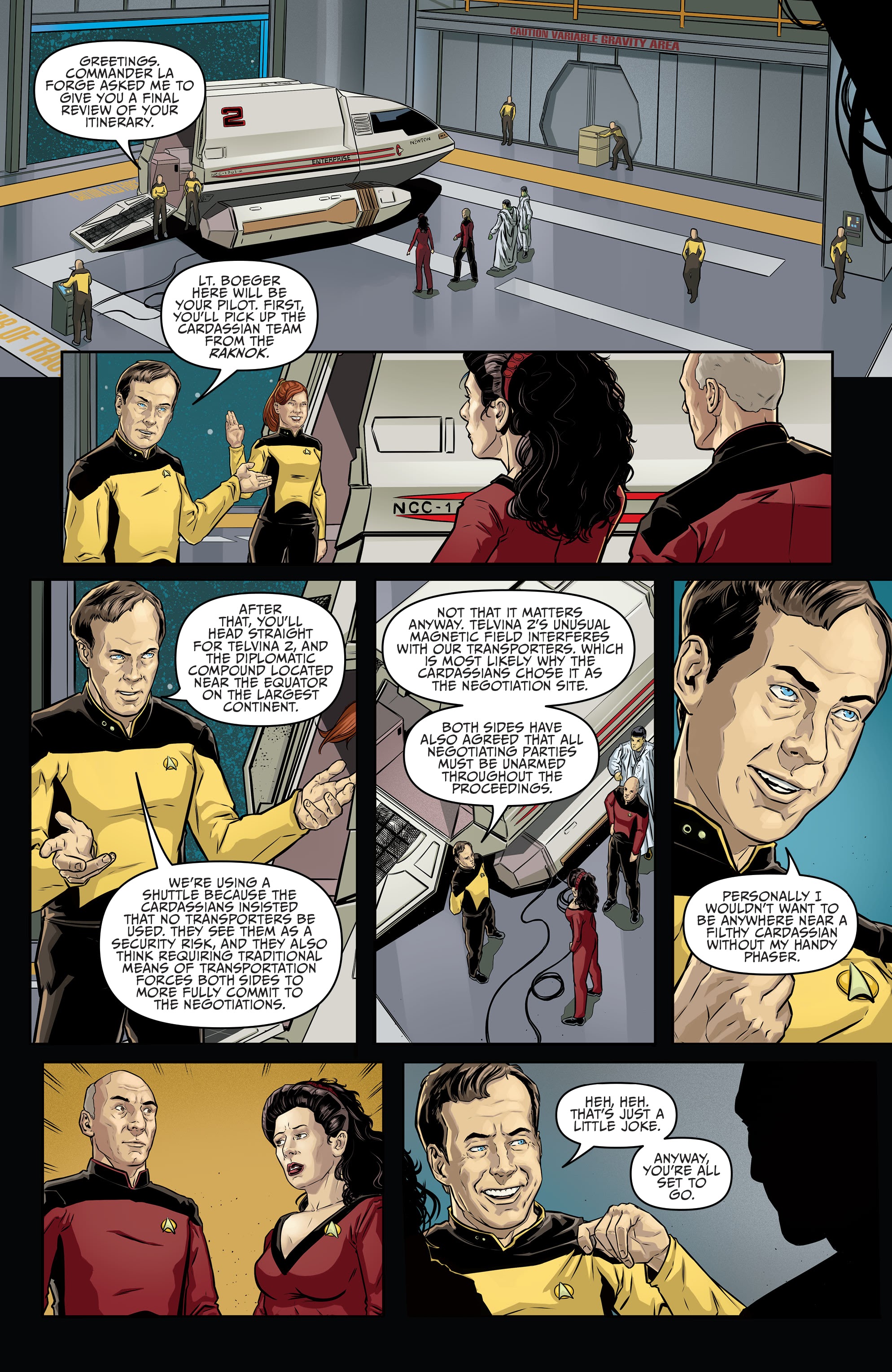Read online Star Trek: The Next Generation: Mirror Universe Collection comic -  Issue # TPB (Part 3) - 88