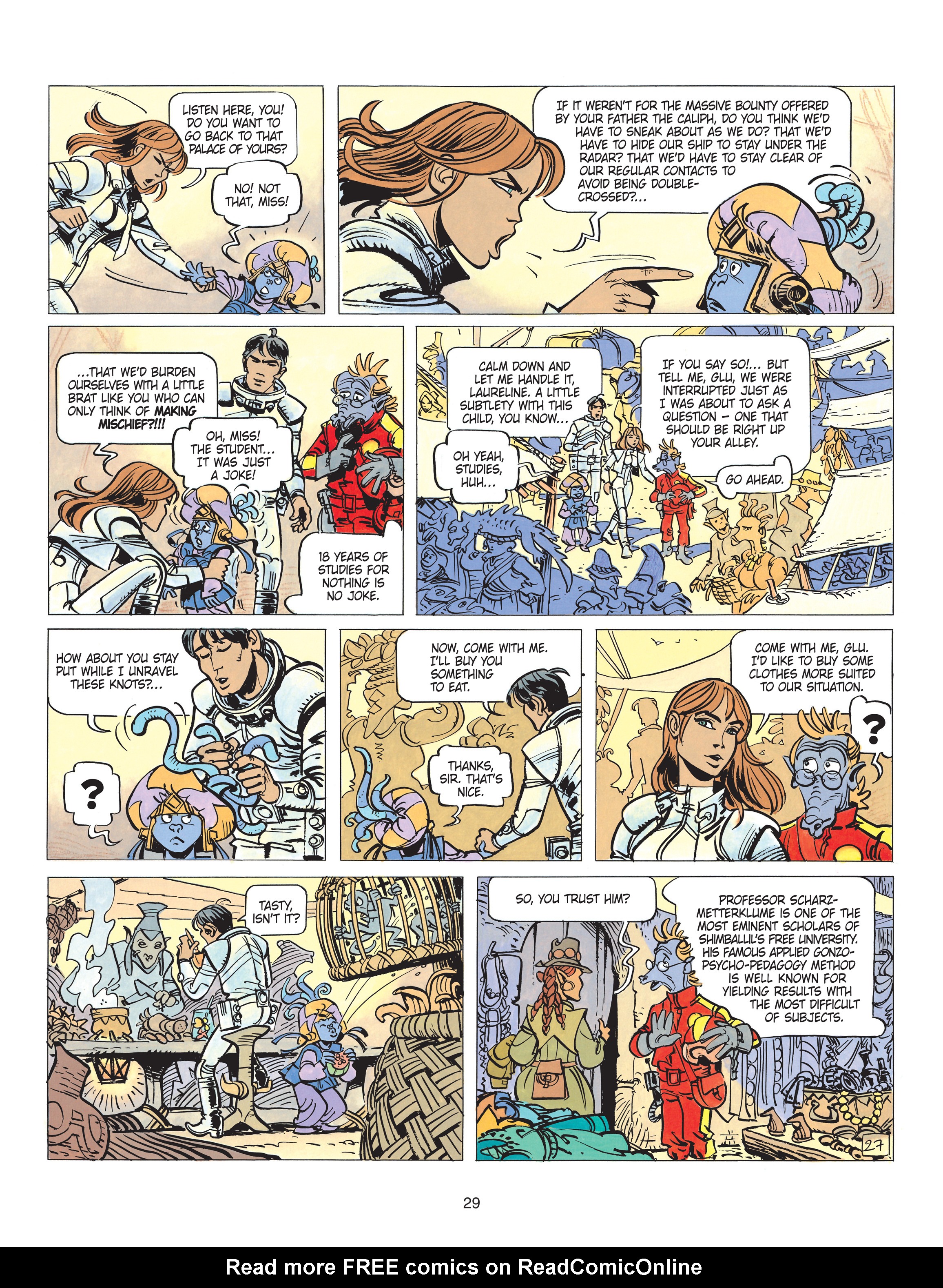Read online Valerian and Laureline comic -  Issue #17 - 31