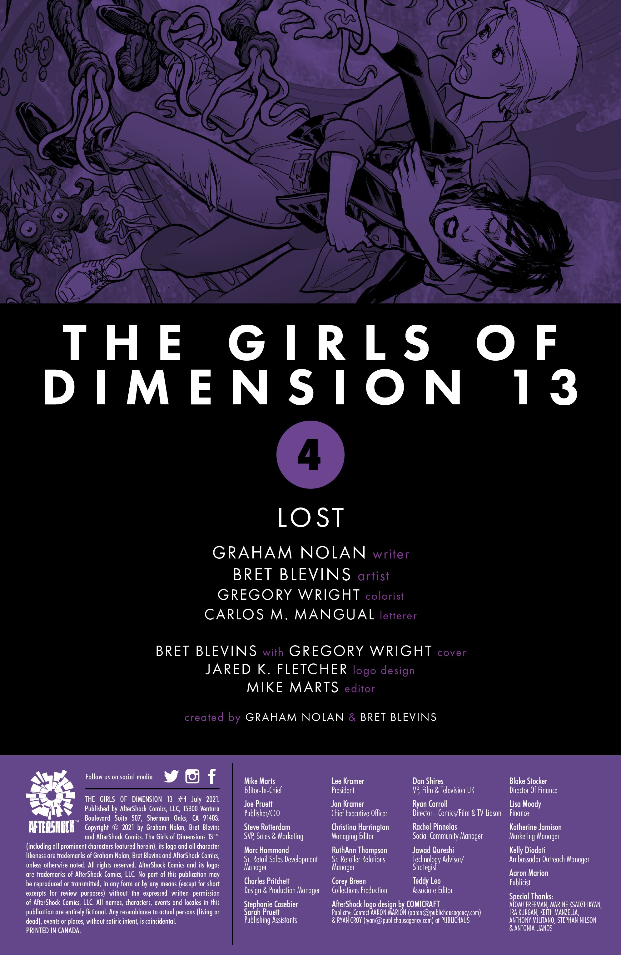 Read online Girls of Dimension 13 comic -  Issue #4 - 2