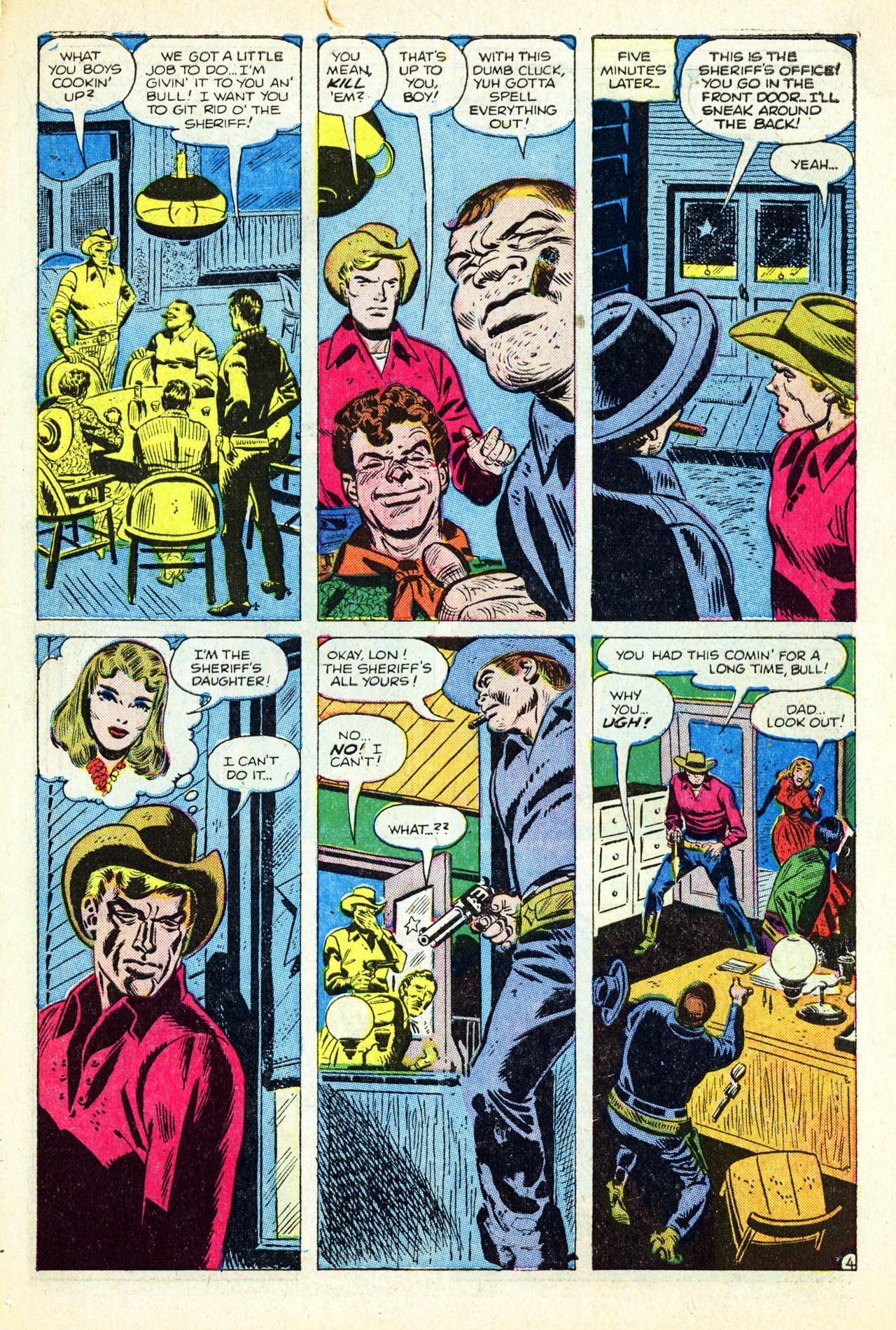 Read online Western Outlaws (1954) comic -  Issue #13 - 31