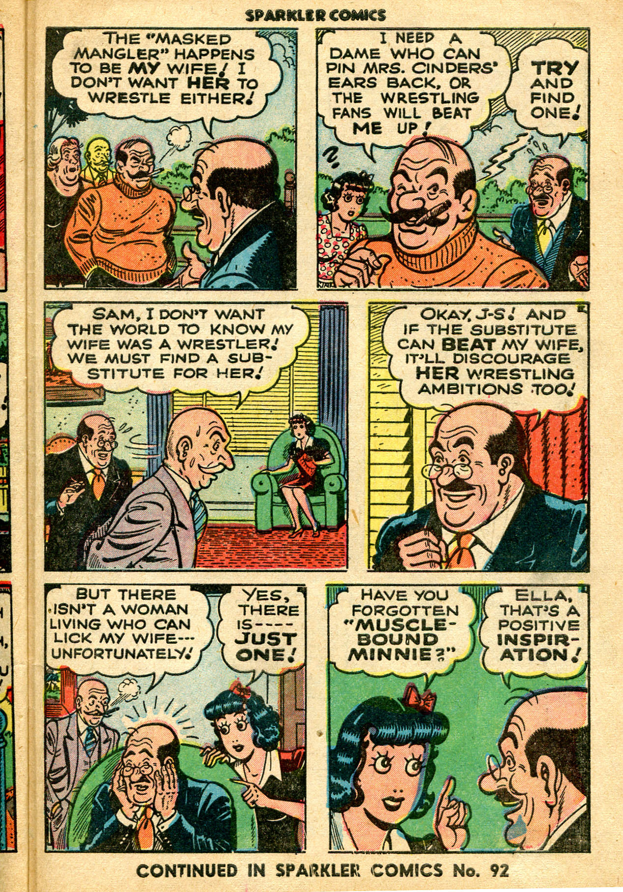 Read online Sparkler Comics comic -  Issue #91 - 43