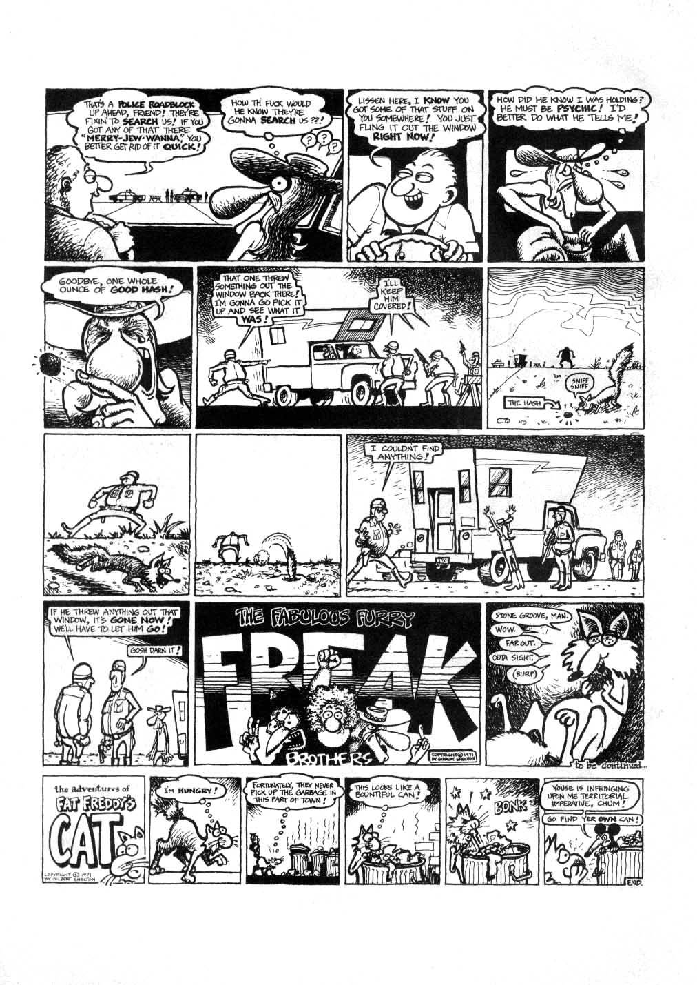 Read online The Fabulous Furry Freak Brothers comic -  Issue #2 - 44