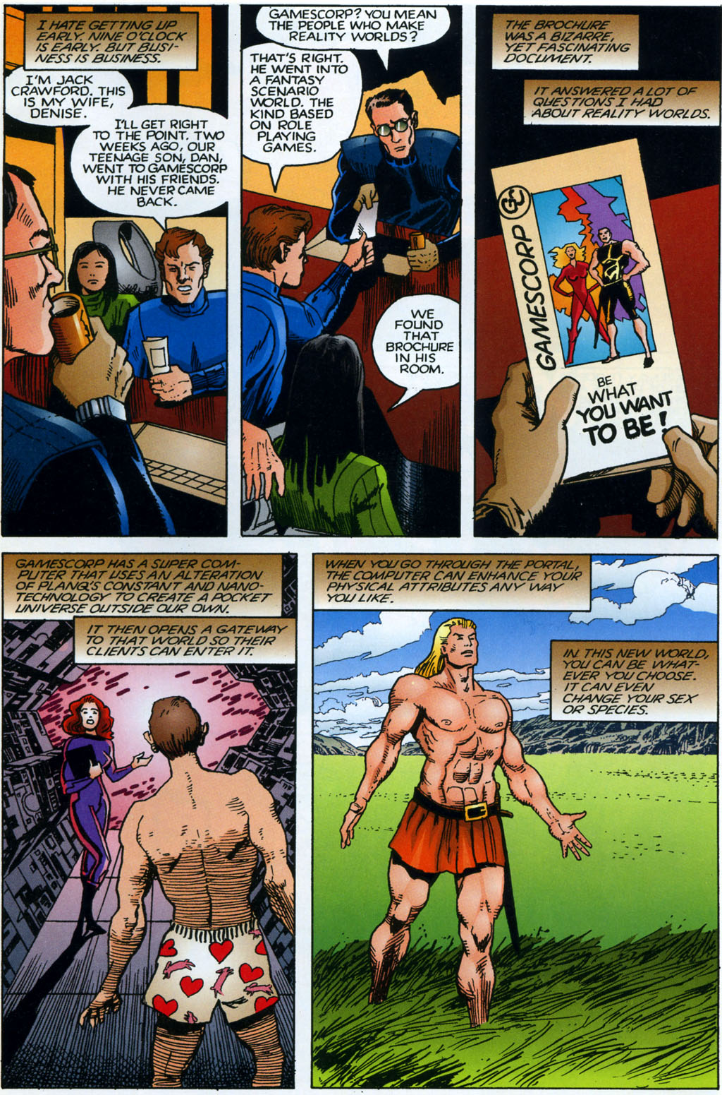 Read online Harsh Realm comic -  Issue #1 - 12