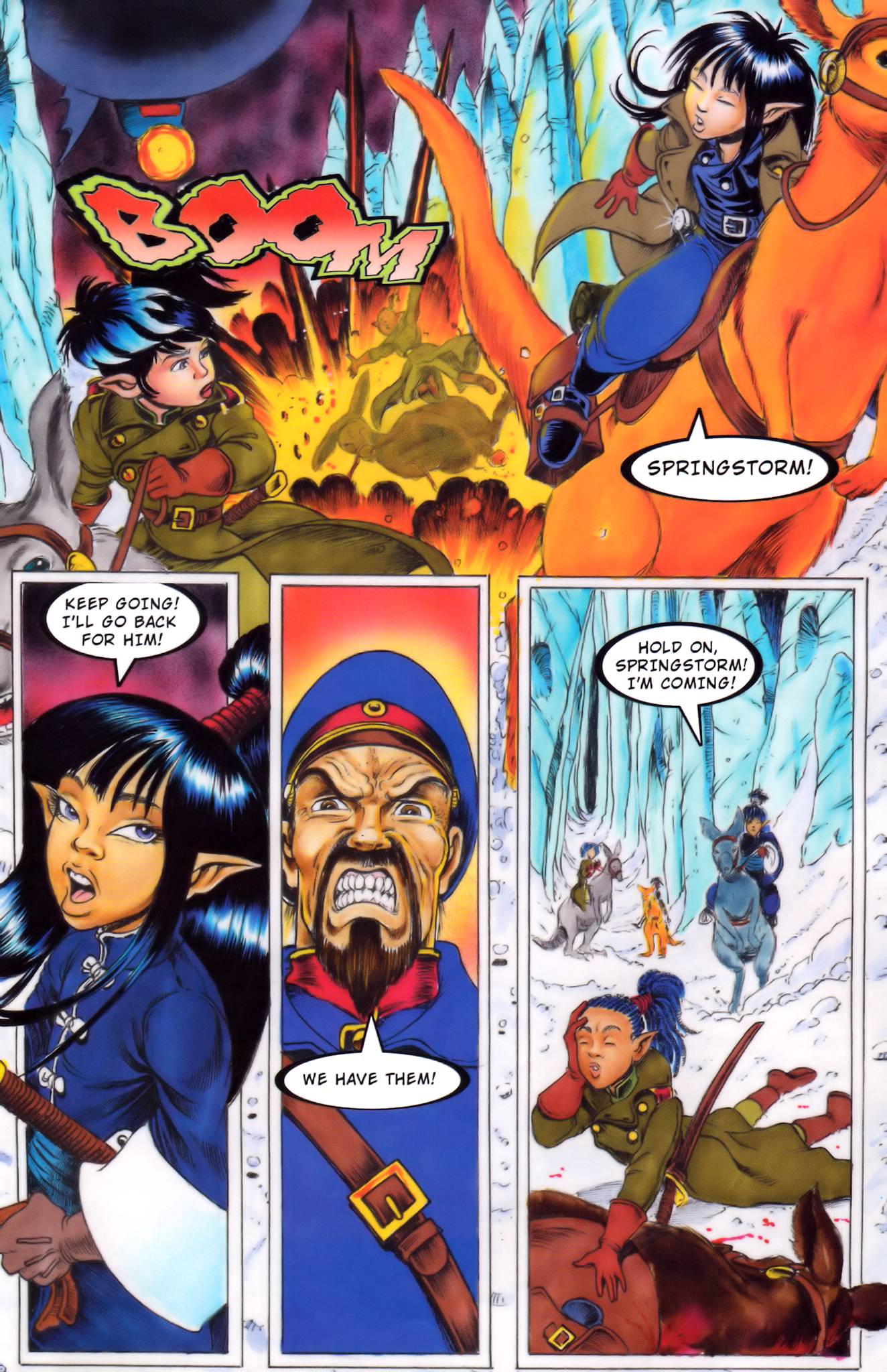 Read online Legend of the Elflord comic -  Issue #1 - 6