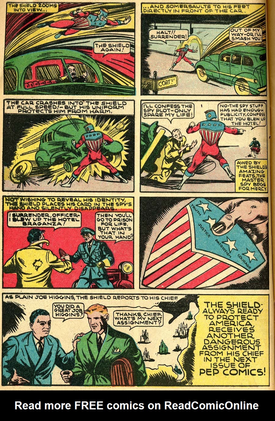 Read online Pep Comics comic -  Issue #1 - 13