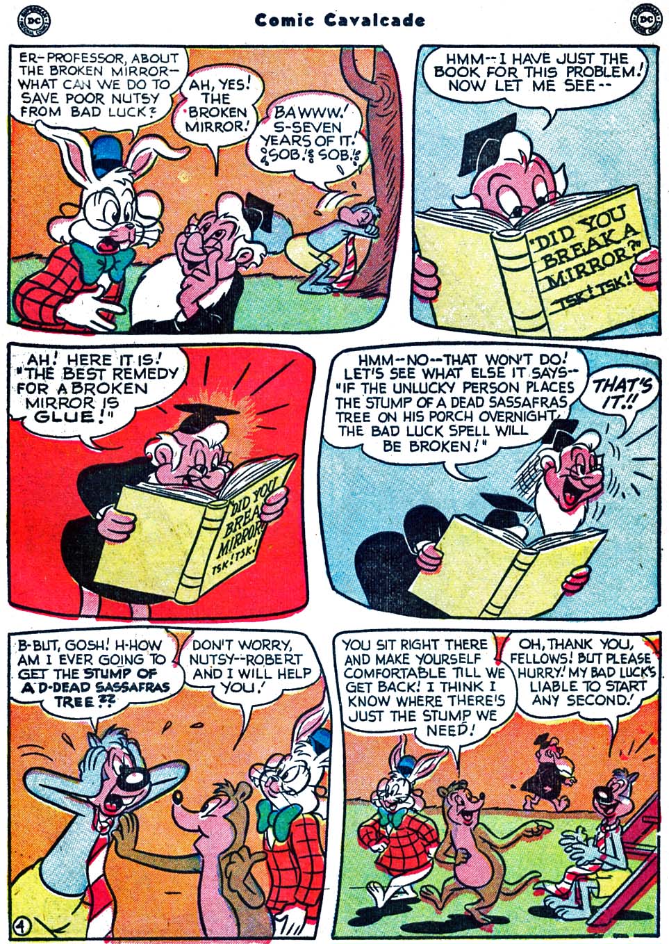 Read online Comic Cavalcade comic -  Issue #40 - 71