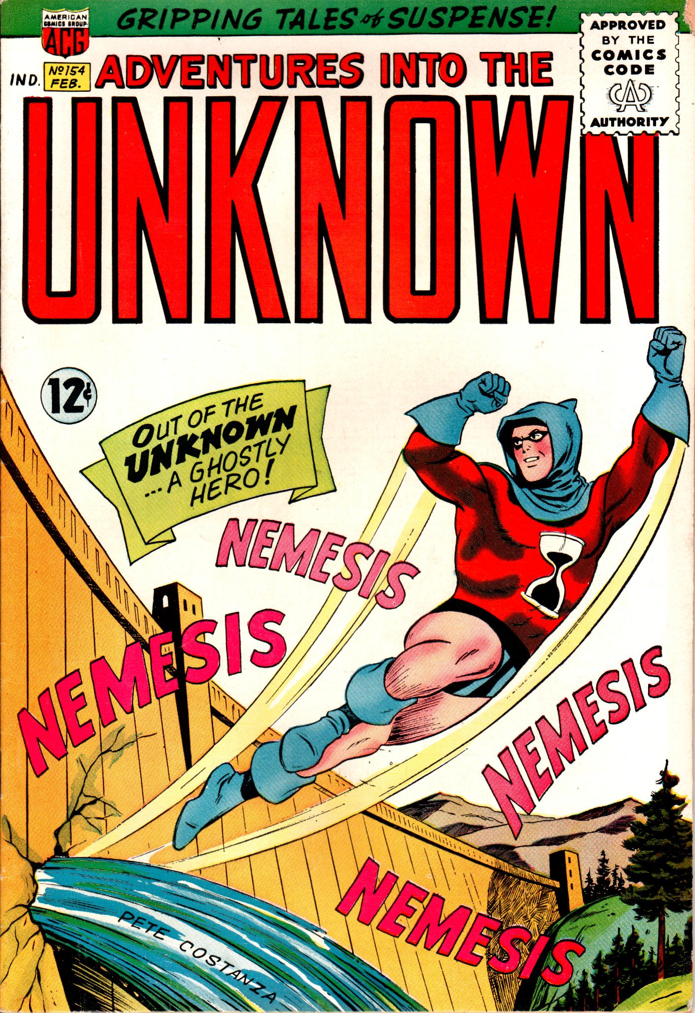 Read online Adventures Into The Unknown comic -  Issue #154 - 1