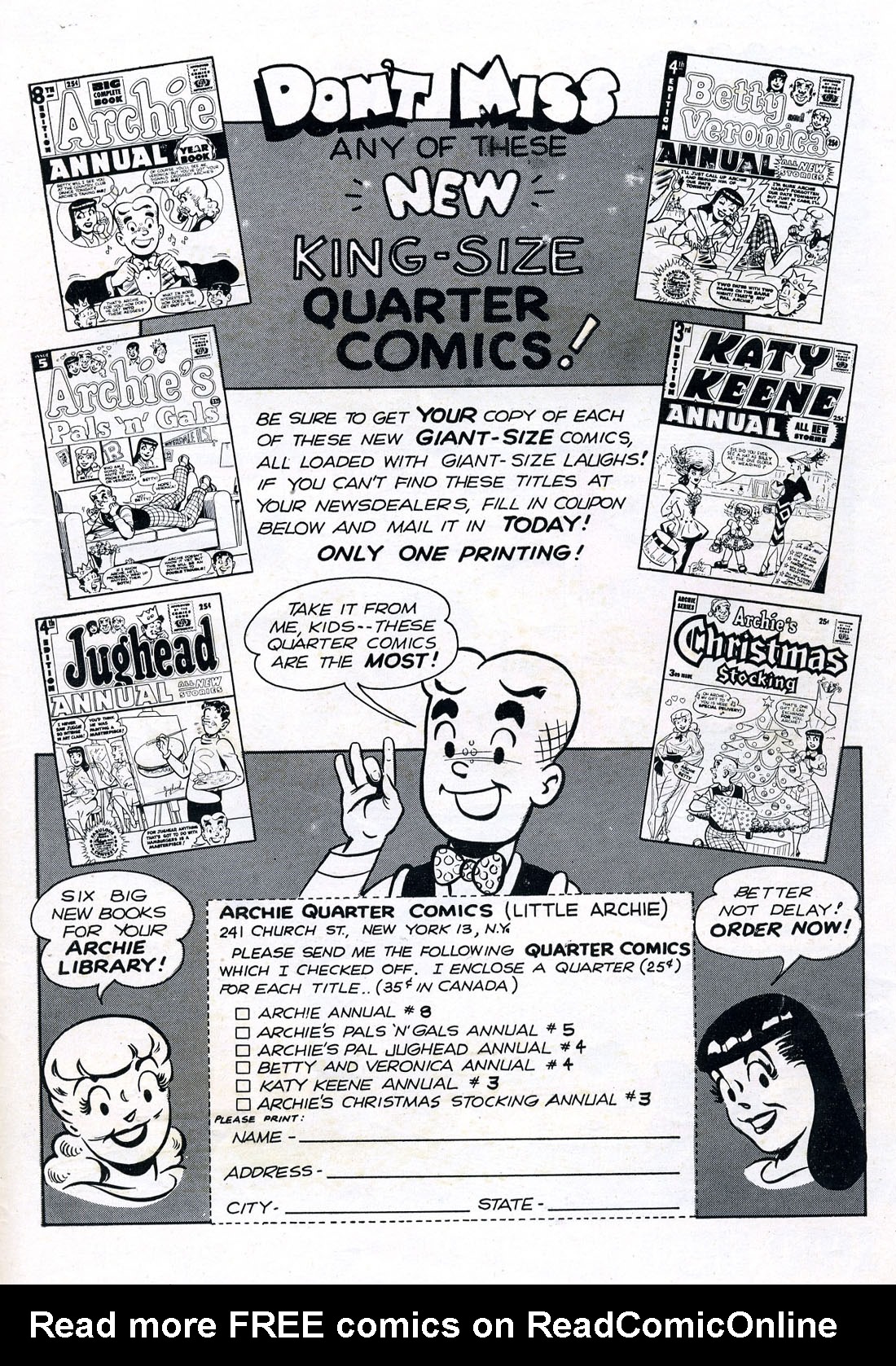 Read online Little Archie (1956) comic -  Issue #1 - 35