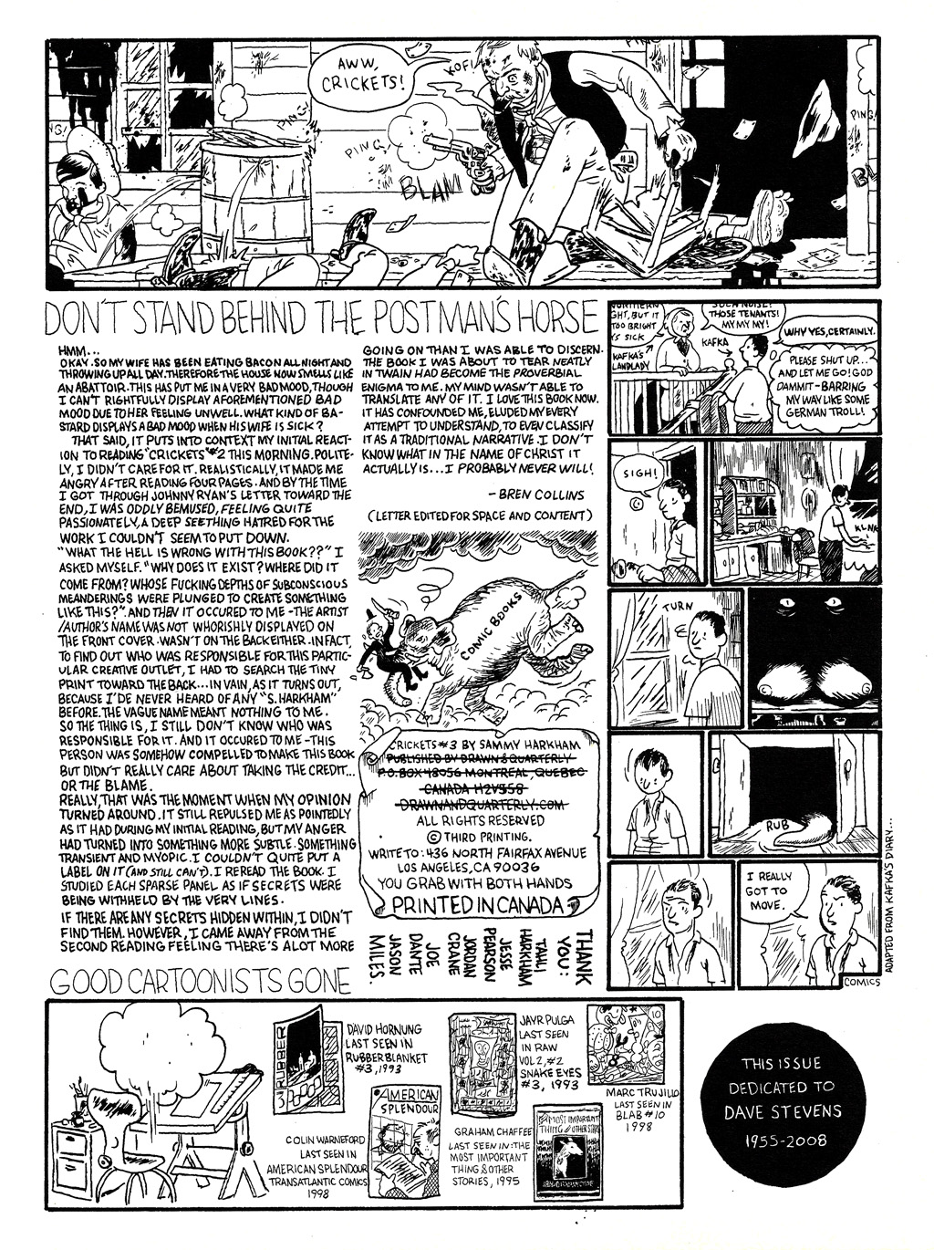 Read online Crickets comic -  Issue #3 - 3