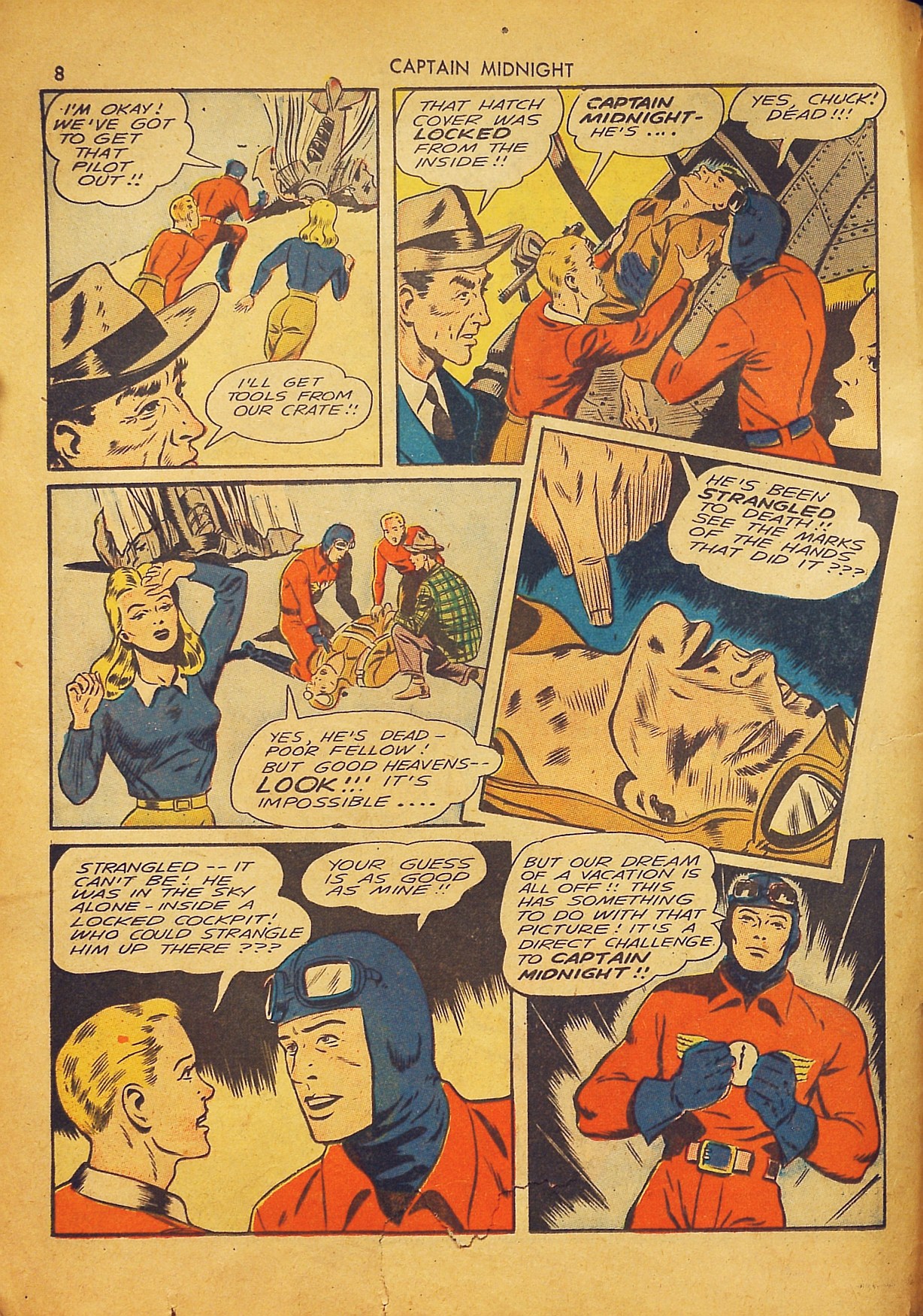 Read online Captain Midnight (1942) comic -  Issue #2 - 7