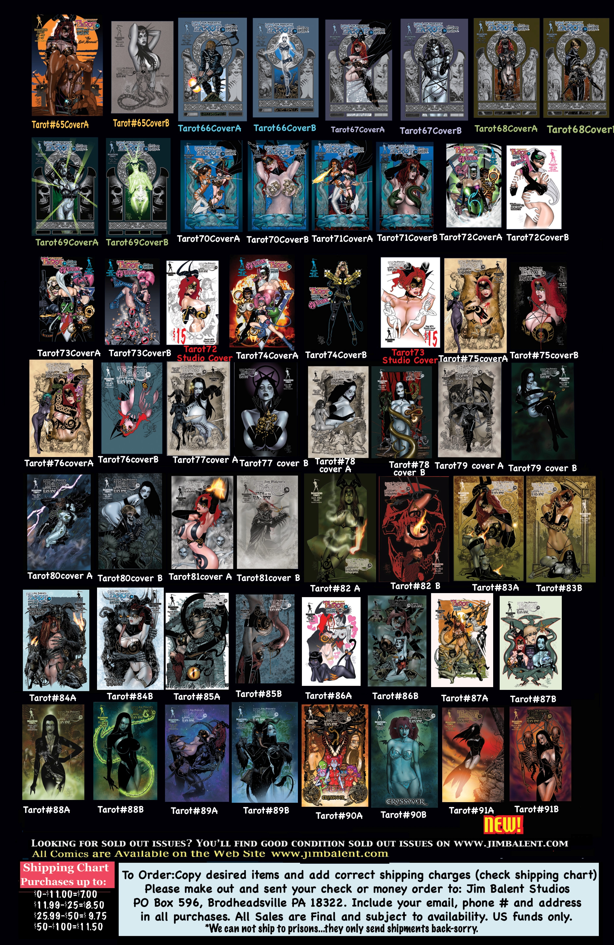 Read online Tarot: Witch of the Black Rose comic -  Issue #91 - 34