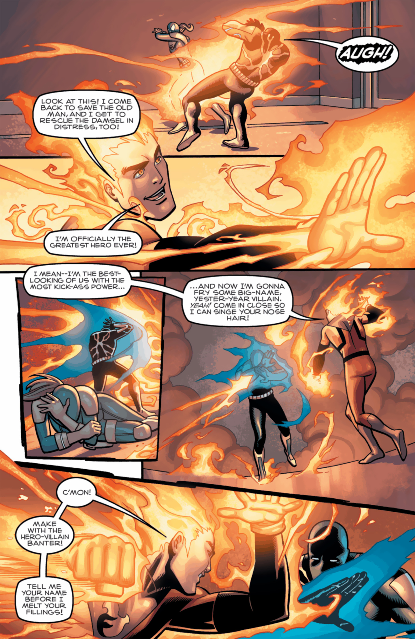 Read online New Crusaders: Rise Of The Heroes comic -  Issue #6 - Act III - 6