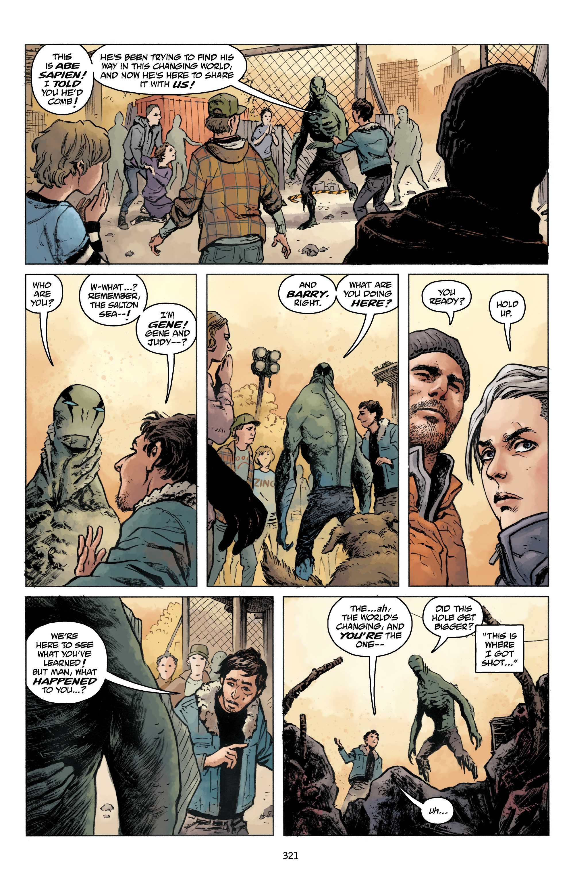Read online Abe Sapien comic -  Issue # _TPB Dark and Terrible 1 (Part 4) - 19