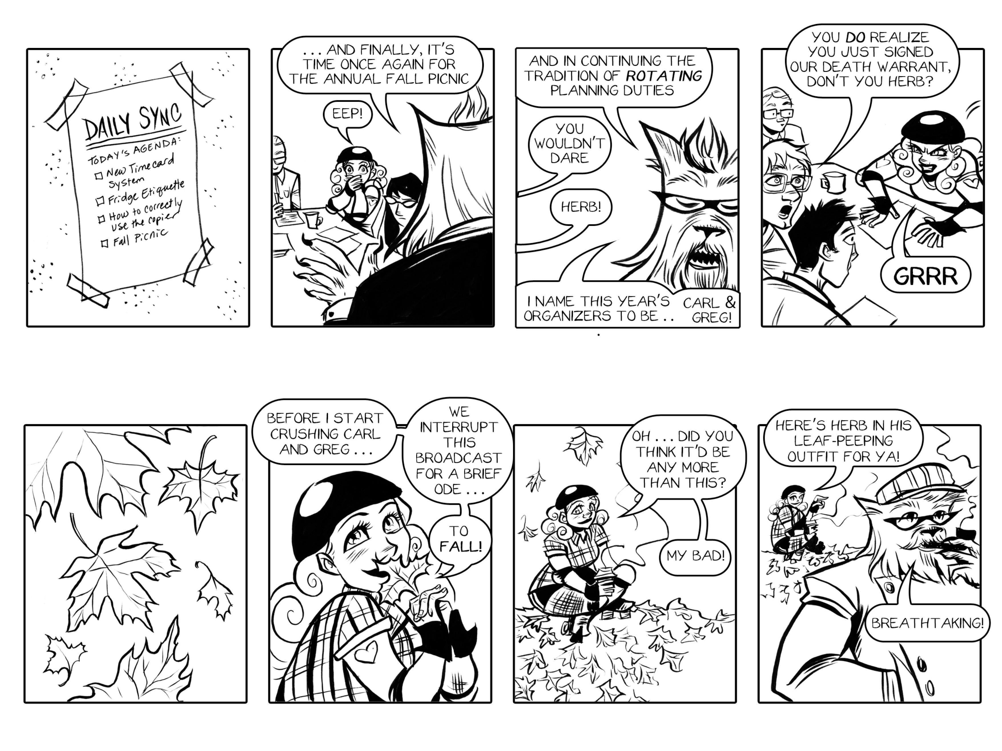 Read online Bonnie N. Collide, Nine to Five comic -  Issue #6 - 21