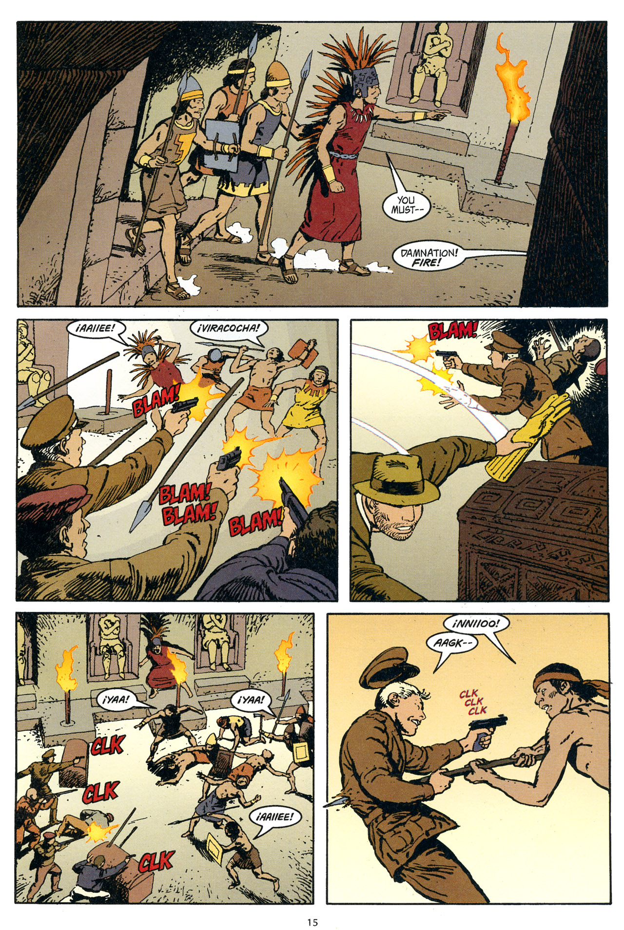 Read online Indiana Jones and the Arms of Gold comic -  Issue #4 - 17