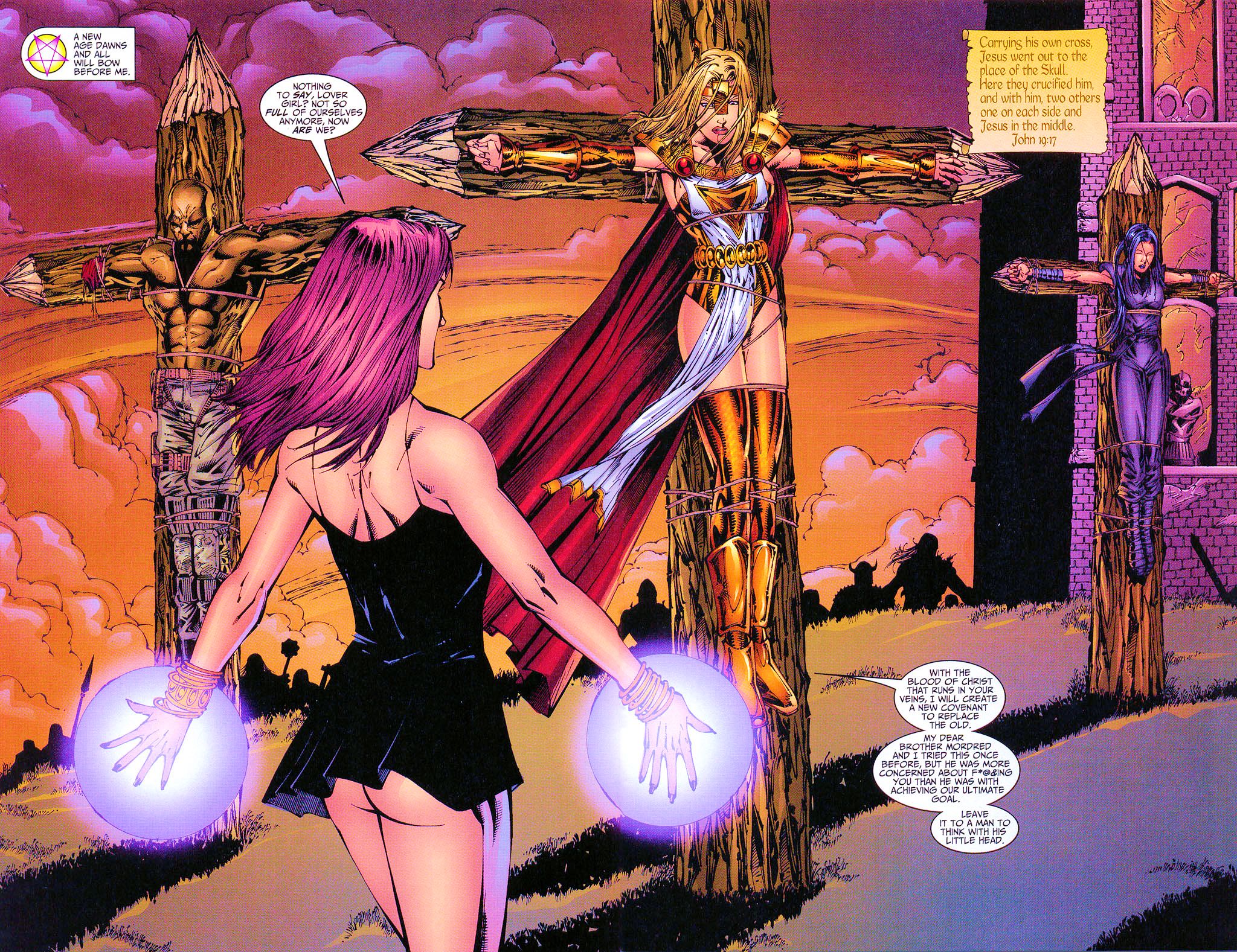Read online Lady Pendragon comic -  Issue #6 - 4