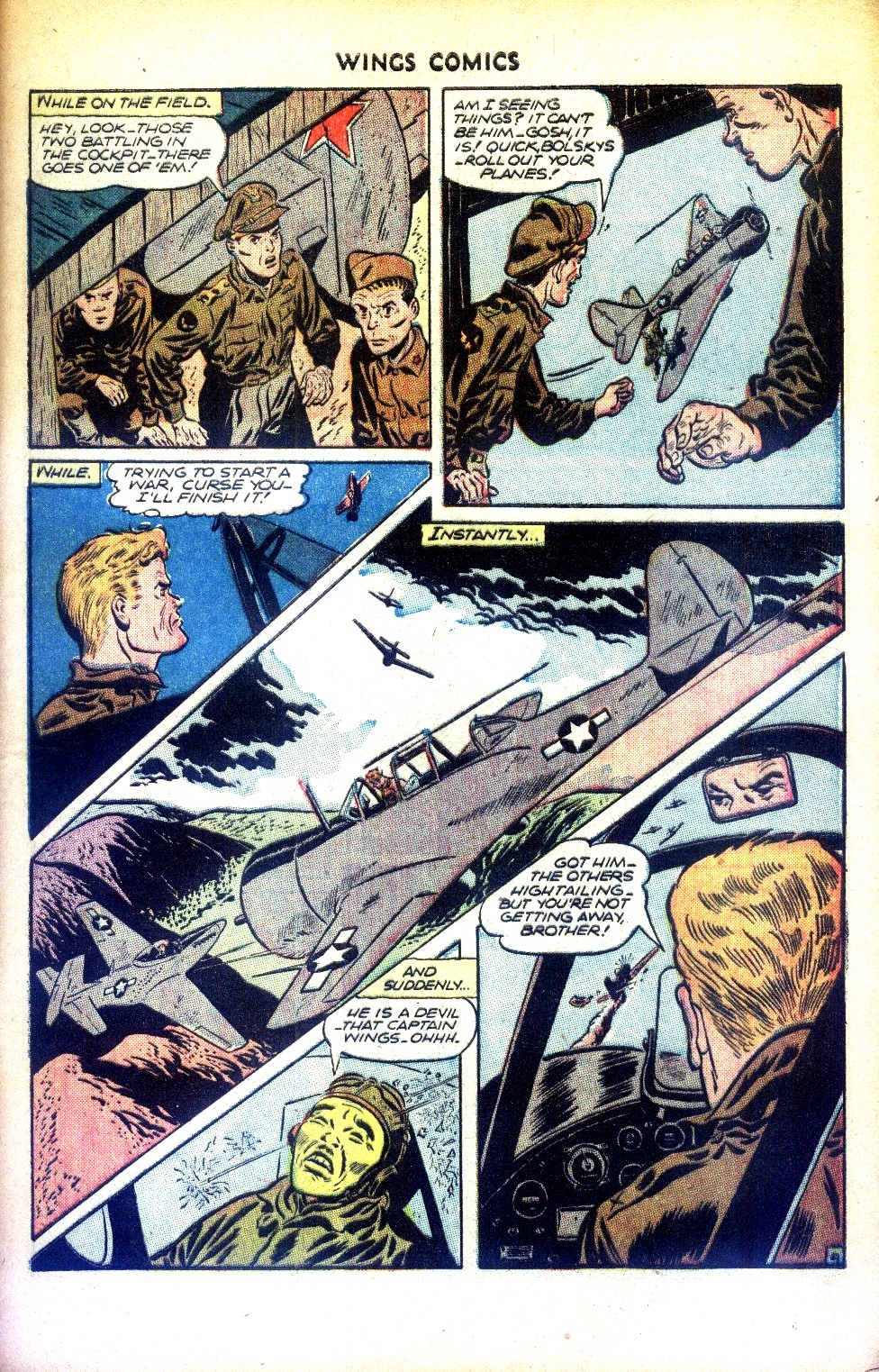 Read online Wings Comics comic -  Issue #68 - 11