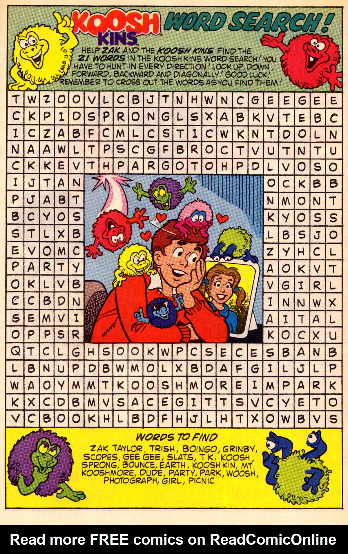 Read online Koosh Kins comic -  Issue #1 - 14