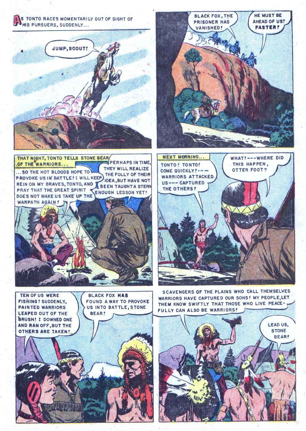 Read online Lone Ranger's Companion Tonto comic -  Issue #9 - 9