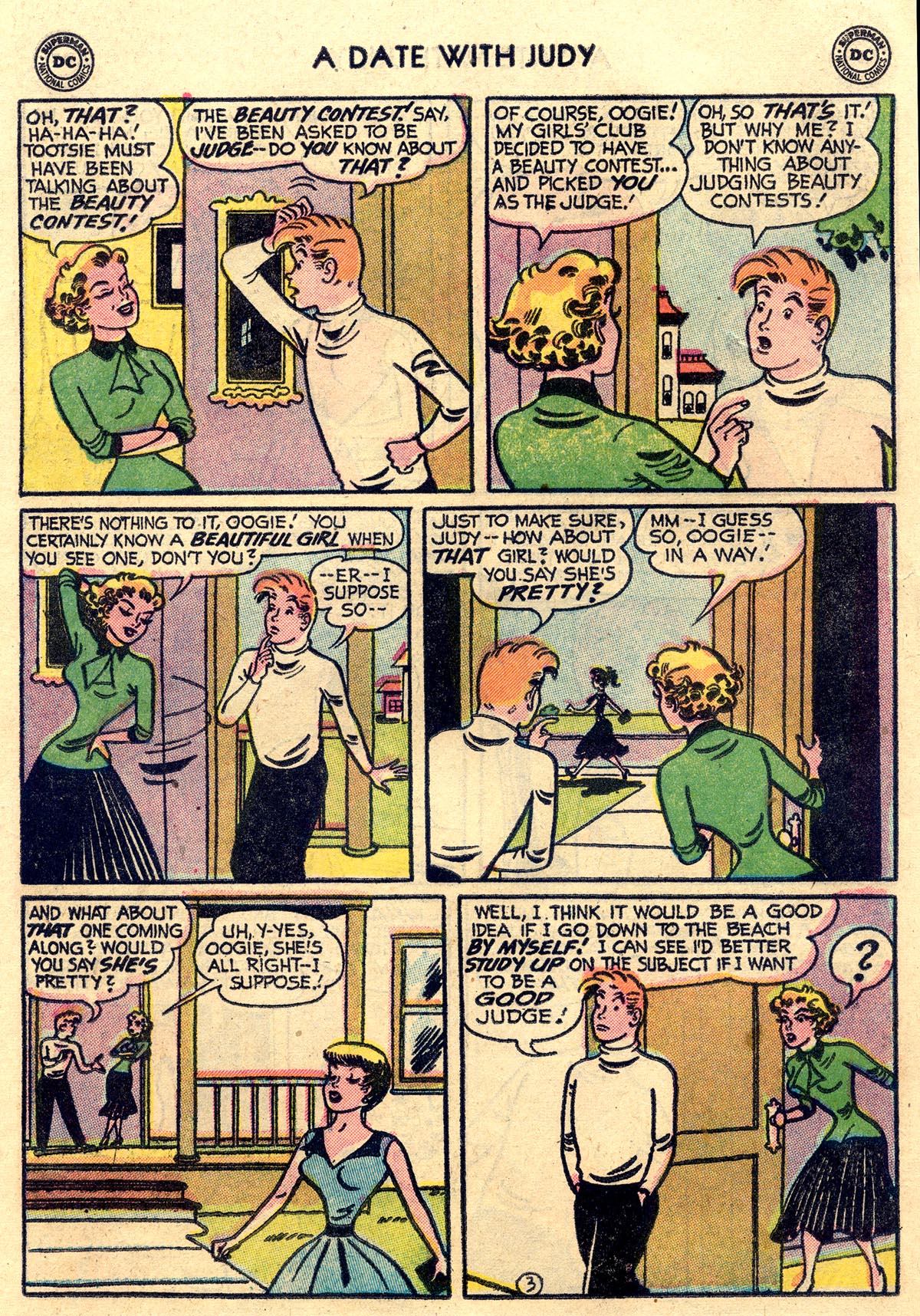 Read online A Date with Judy comic -  Issue #53 - 12