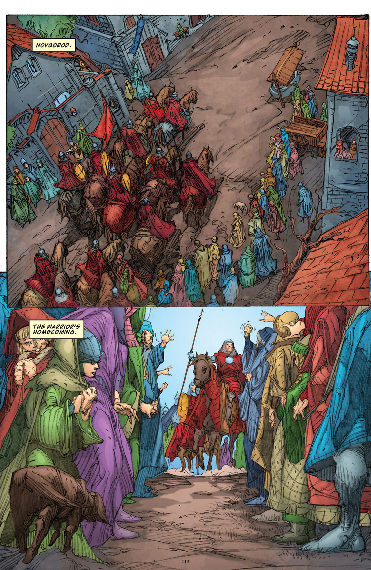 Read online Nevsky: A Hero of the People comic -  Issue # TPB - 113