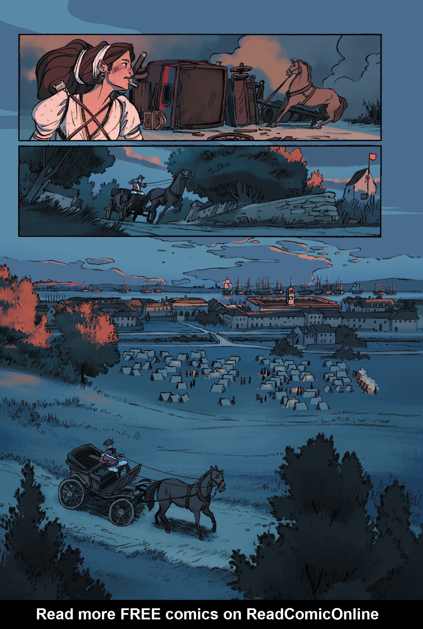 Read online Delilah Dirk and the King's Shilling comic -  Issue # TPB (Part 3) - 17