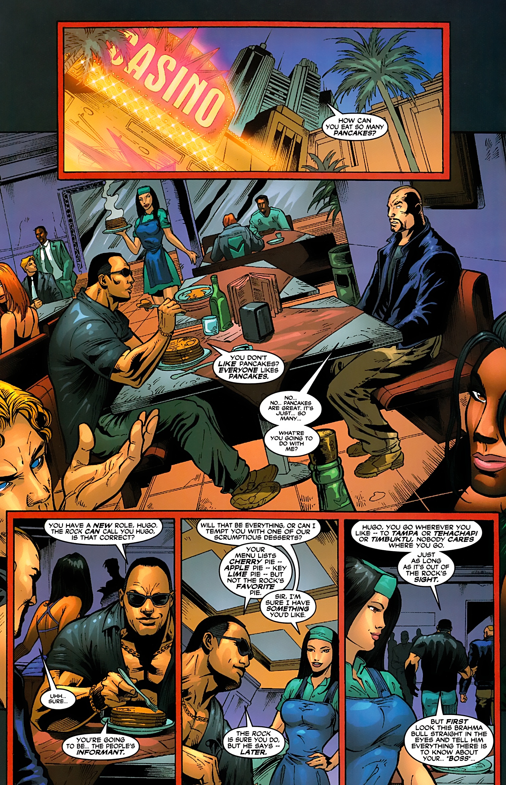 Read online The Rock comic -  Issue # Full - 12