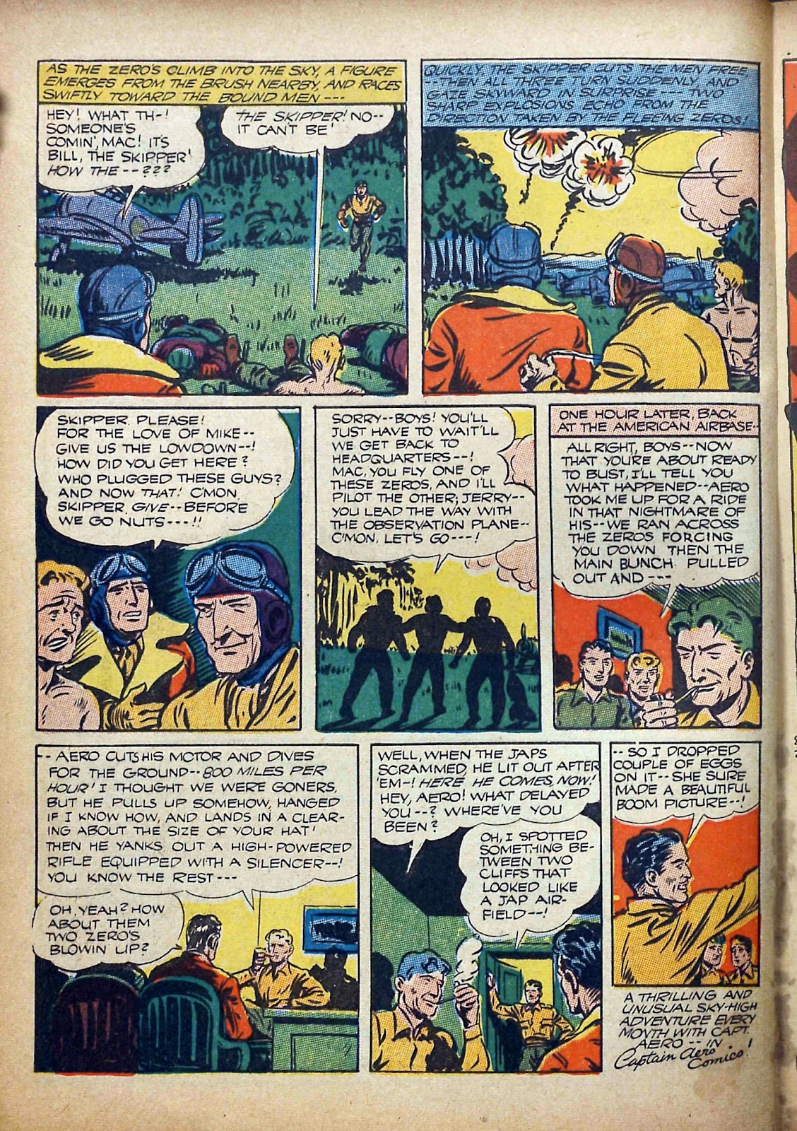 Captain Aero Comics issue 12 - Page 13