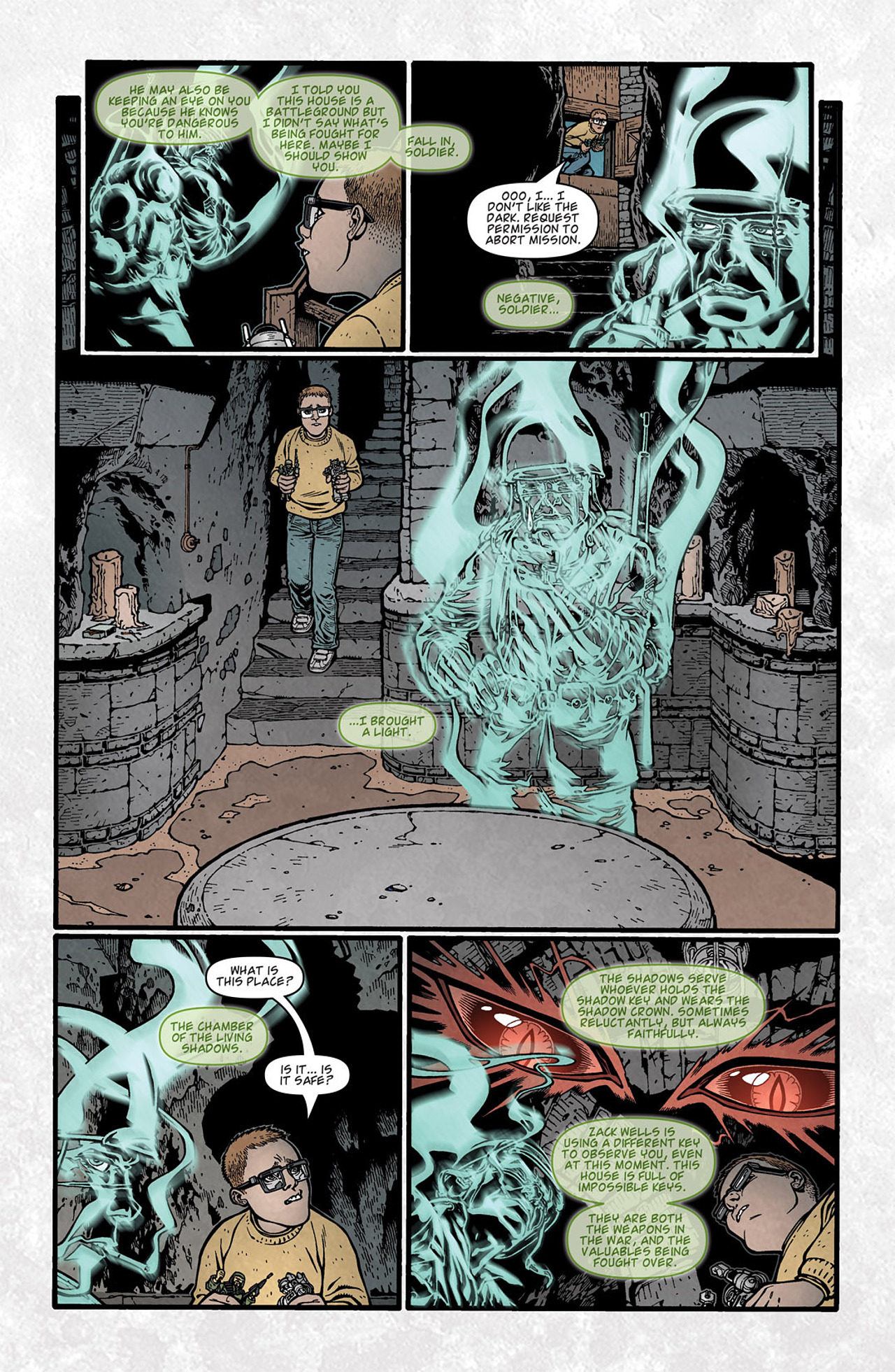 Read online Locke & Key: Keys to the Kingdom comic -  Issue #4 - 13