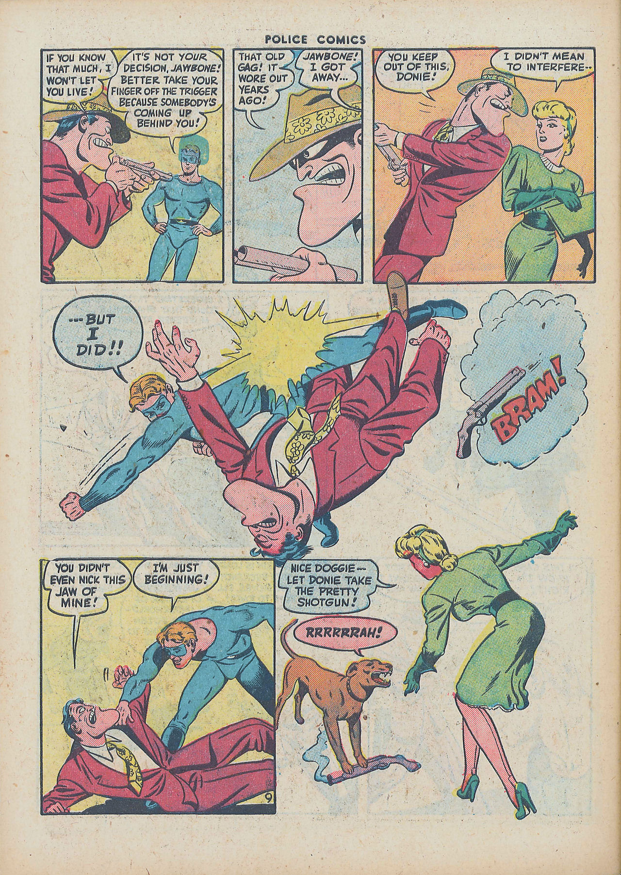Read online Police Comics comic -  Issue #60 - 46